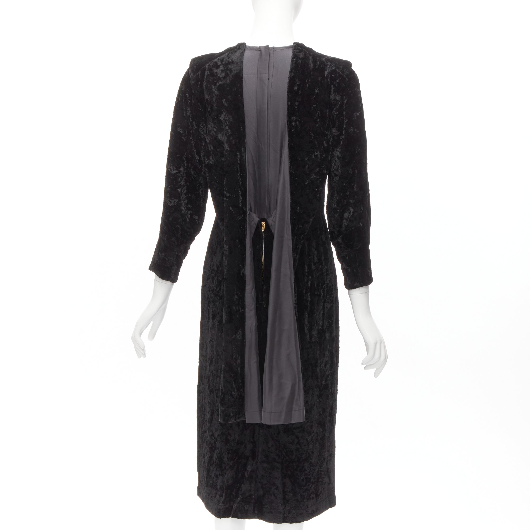 Toga Archives Crushed Velvet Dress