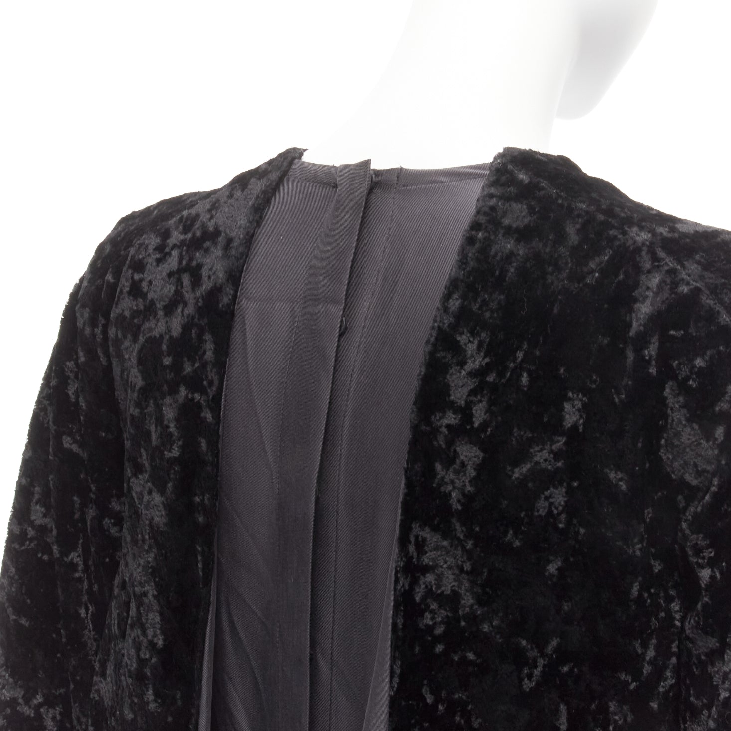 Toga Archives Crushed Velvet Dress - Detail 2