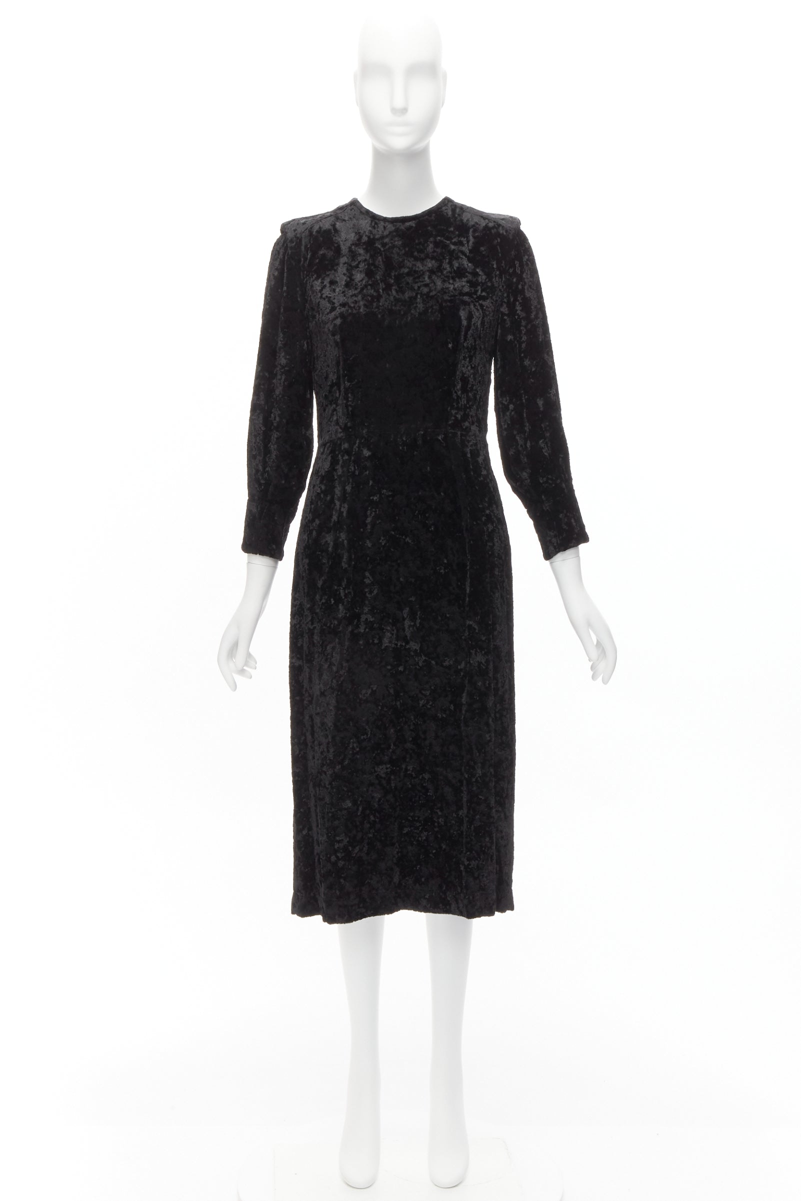 Toga Archives Crushed Velvet Dress - Image 11