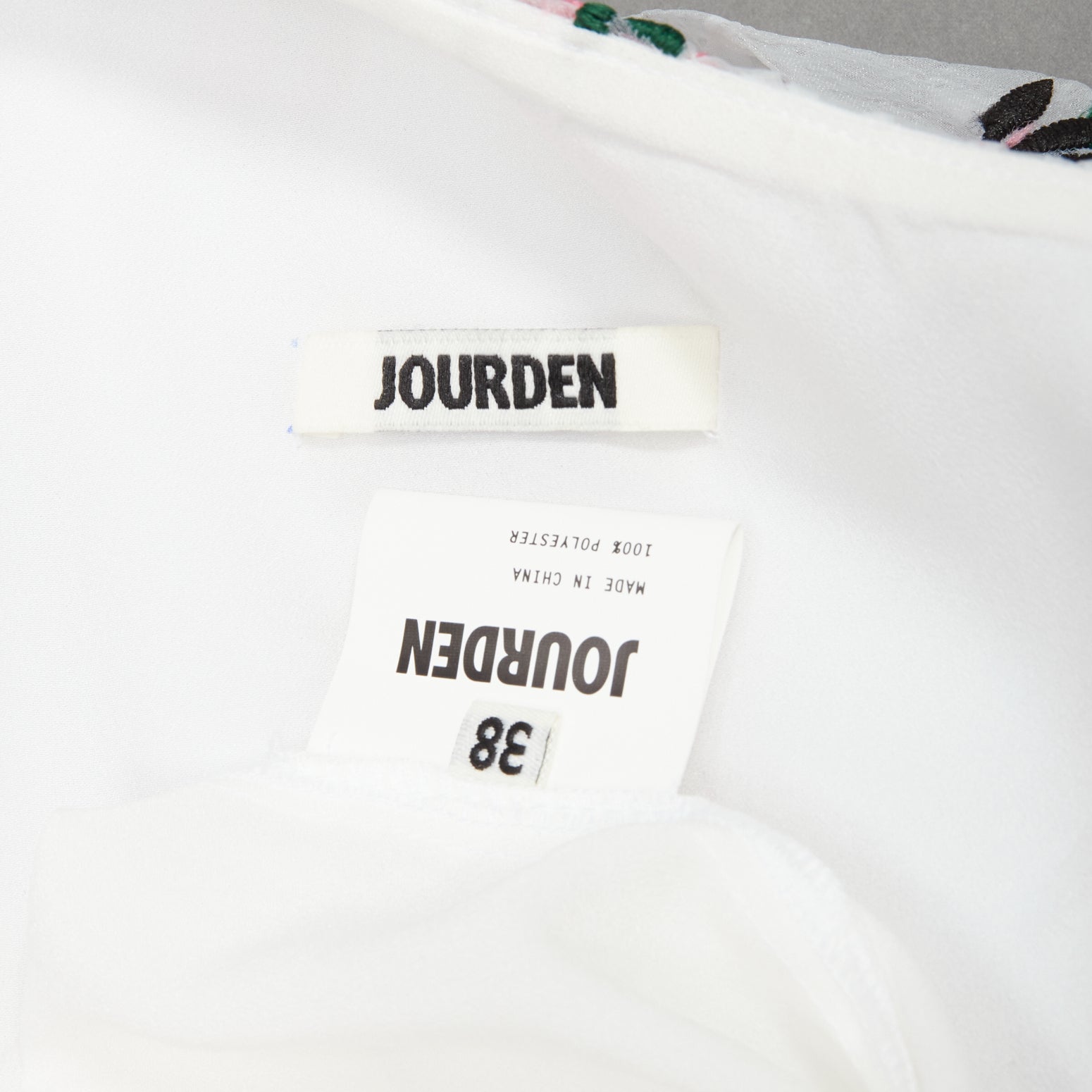 Anais Jourden Floral Embroidery Dress - Image 10