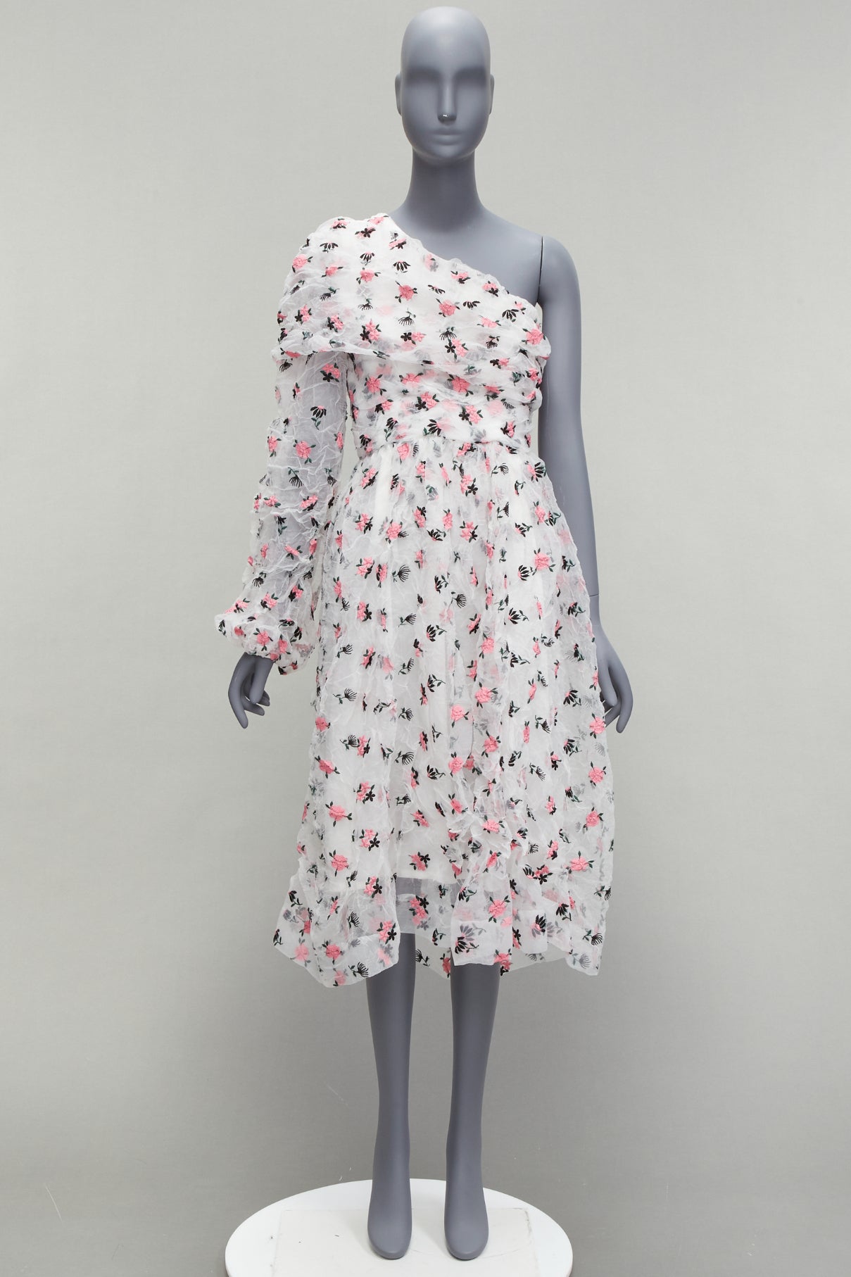 Anais Jourden Floral Embroidery Dress - Image 11