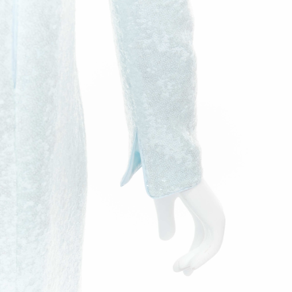 16 Arlington Sequin Cocktail Dress - Back view