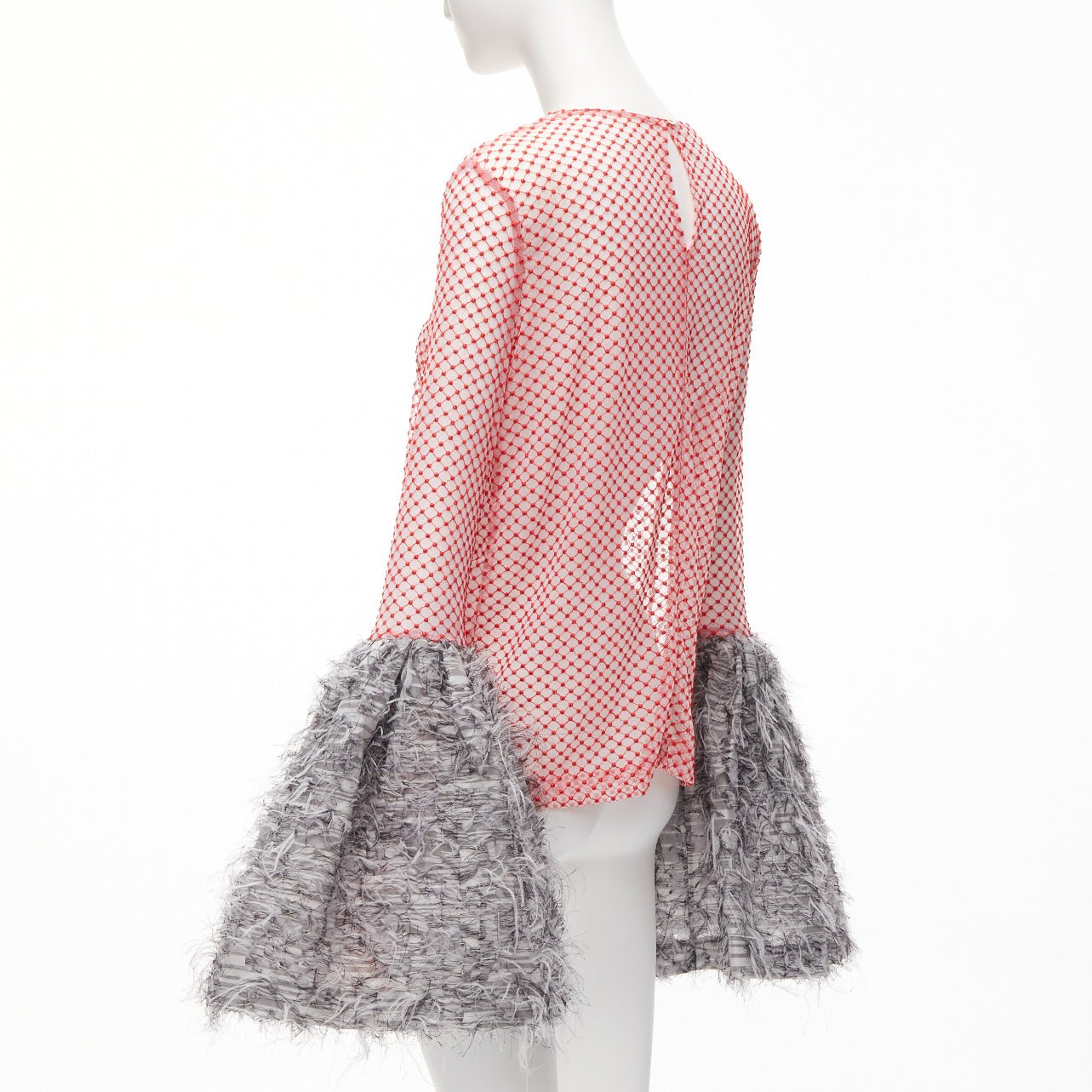 Anais Jourden Feather Cuff Top - Detail 1