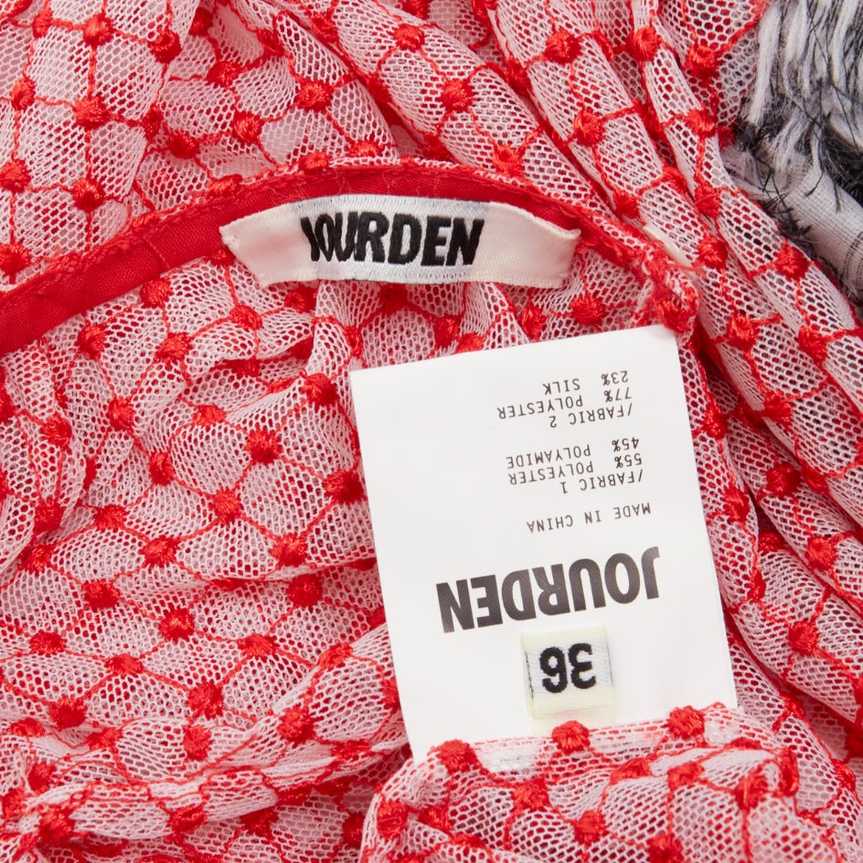 Anais Jourden Feather Cuff Top - Image 10