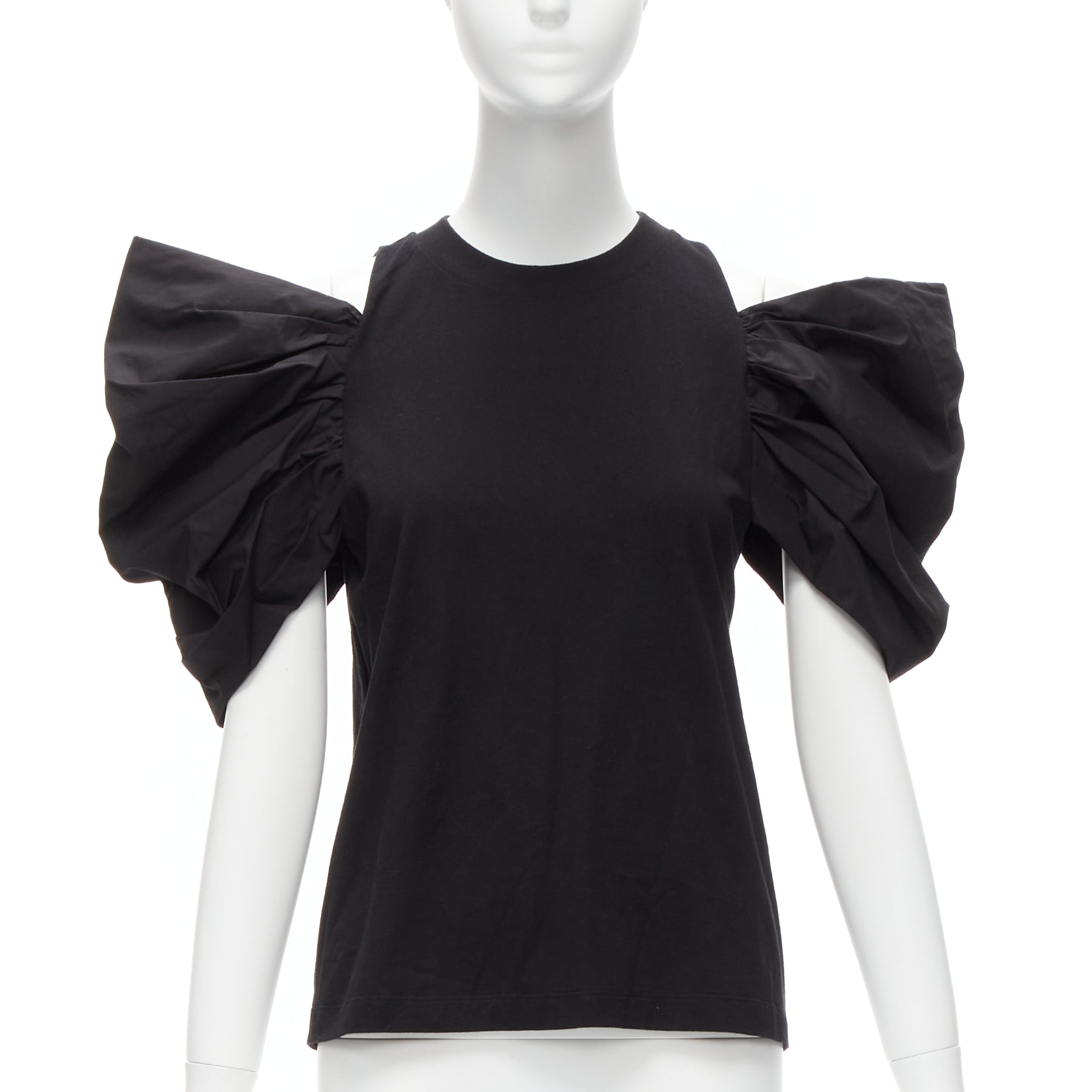 Alexander Mcqueen Puff Sleeve Top