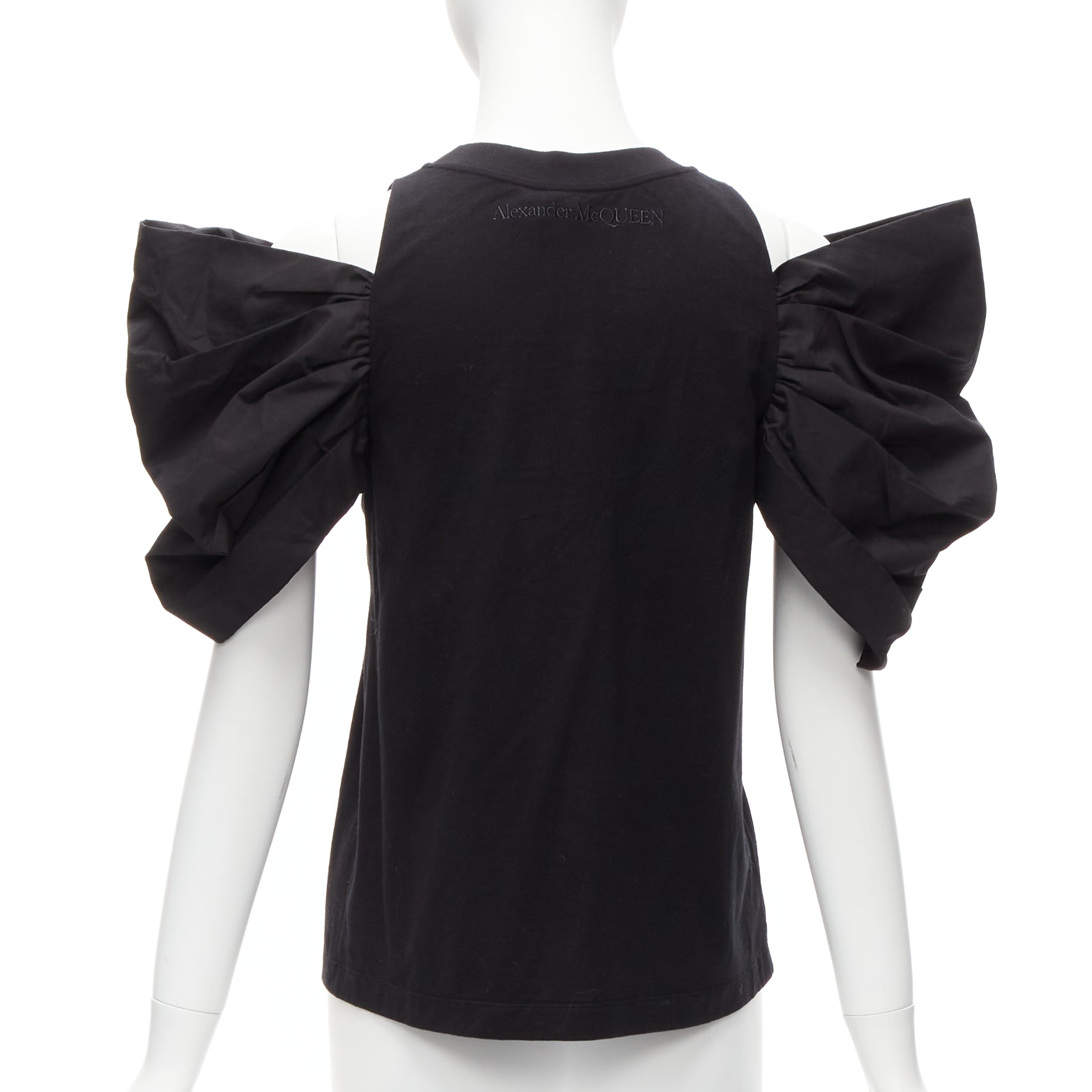 Alexander Mcqueen Puff Sleeve Top - Side view