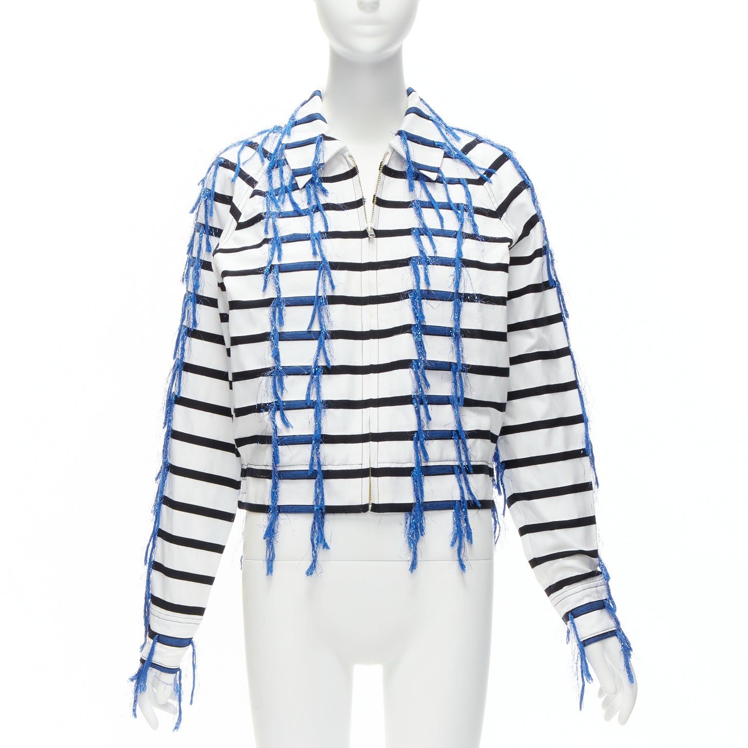 Anais Jourden Striped Bolero Jacket