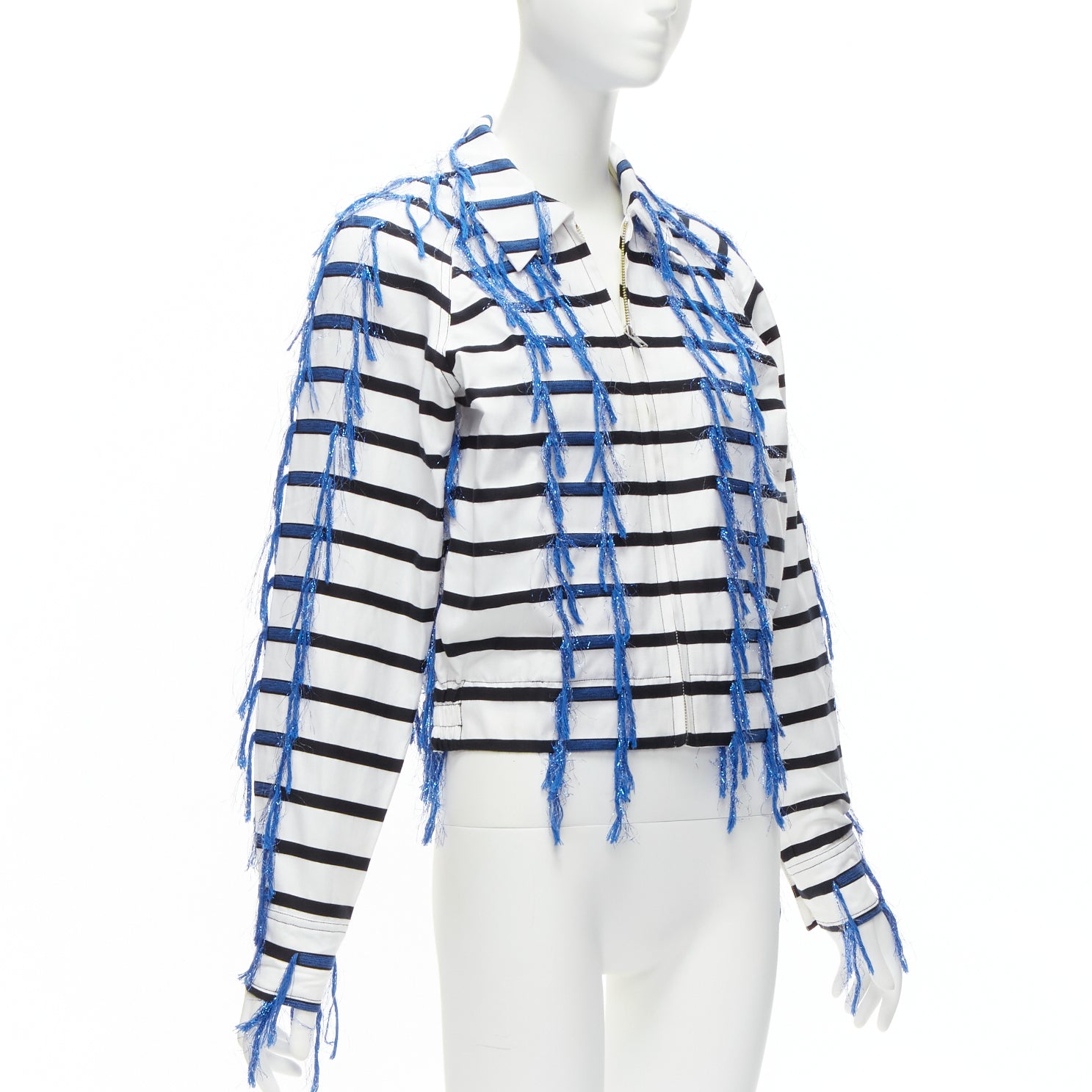 Anais Jourden Striped Bolero Jacket - 4