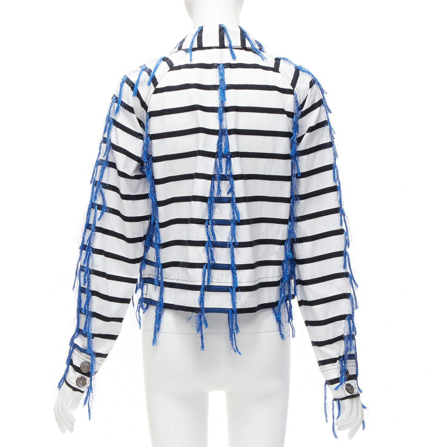 Anais Jourden Striped Bolero Jacket - Detail 1
