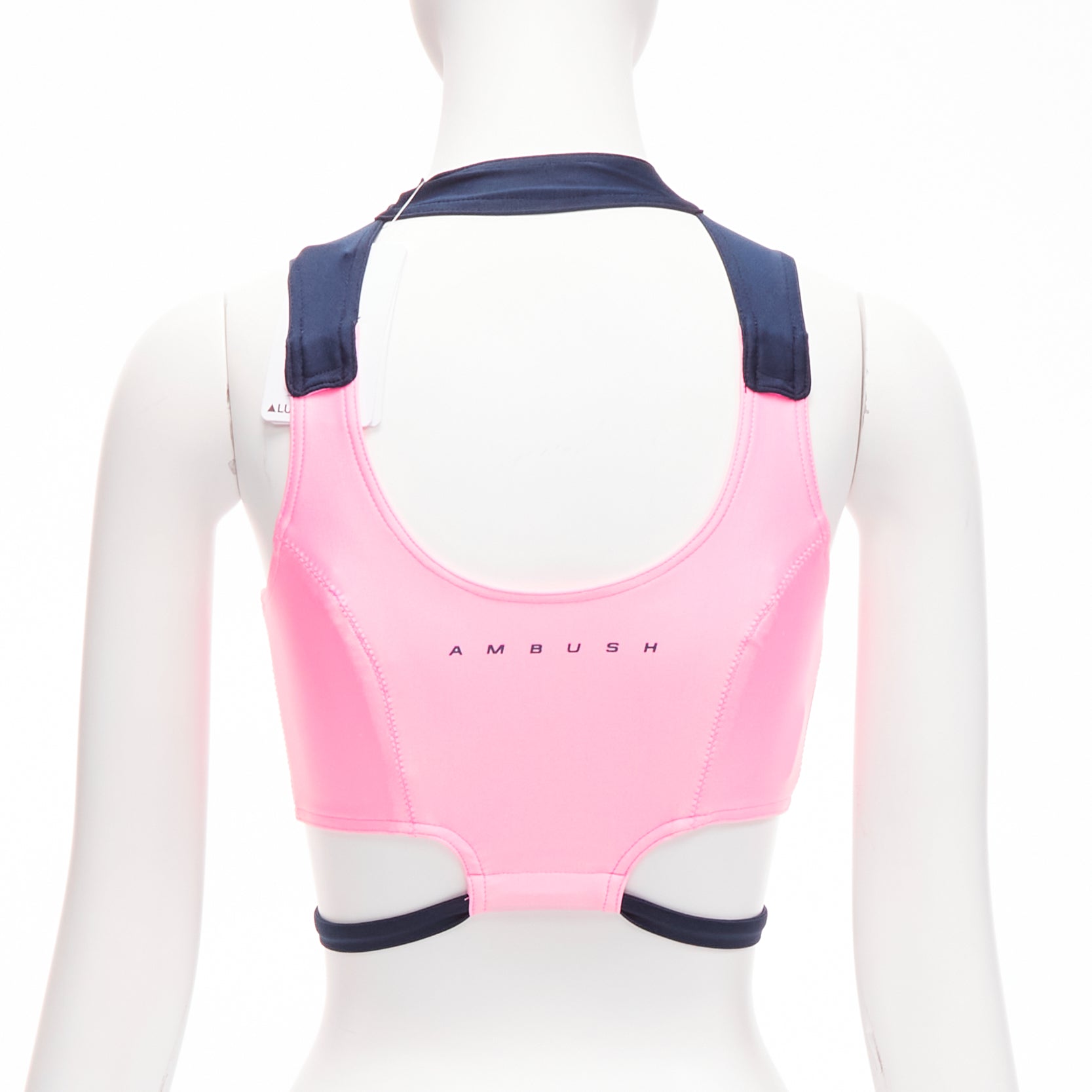 Ambush Panelled Sports Top - Back view