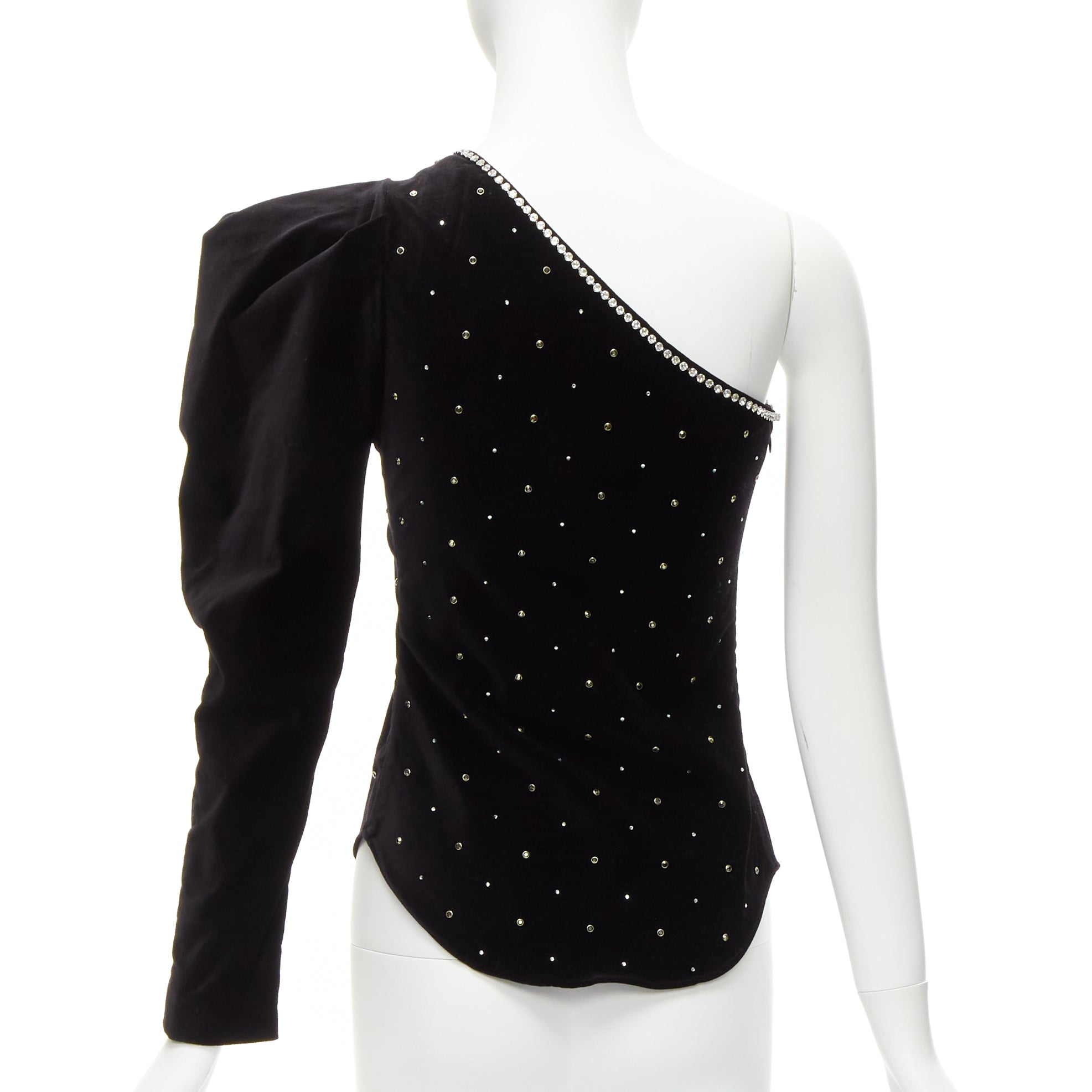 Isabel Marant Crystal Velvet Top - Side view