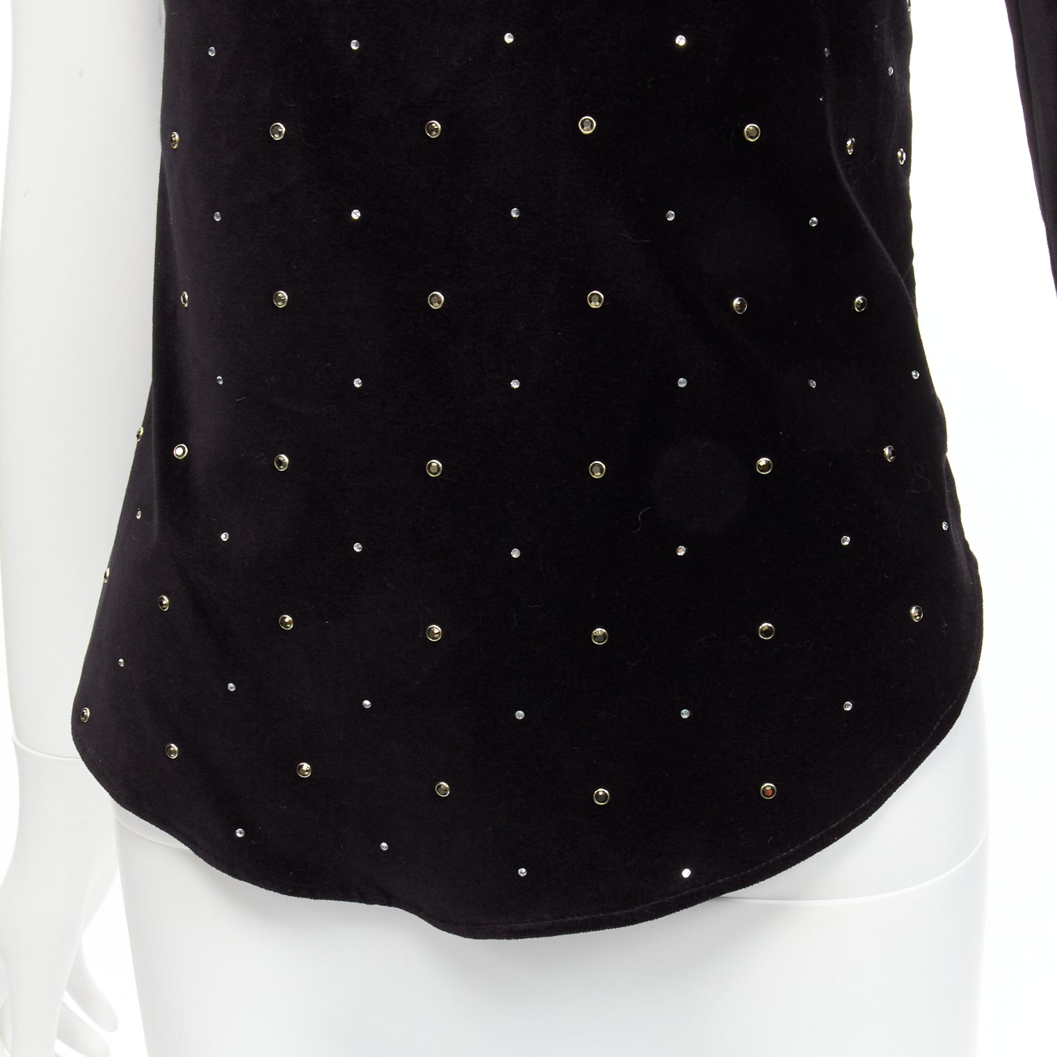 Isabel Marant Crystal Velvet Top - Detail 2