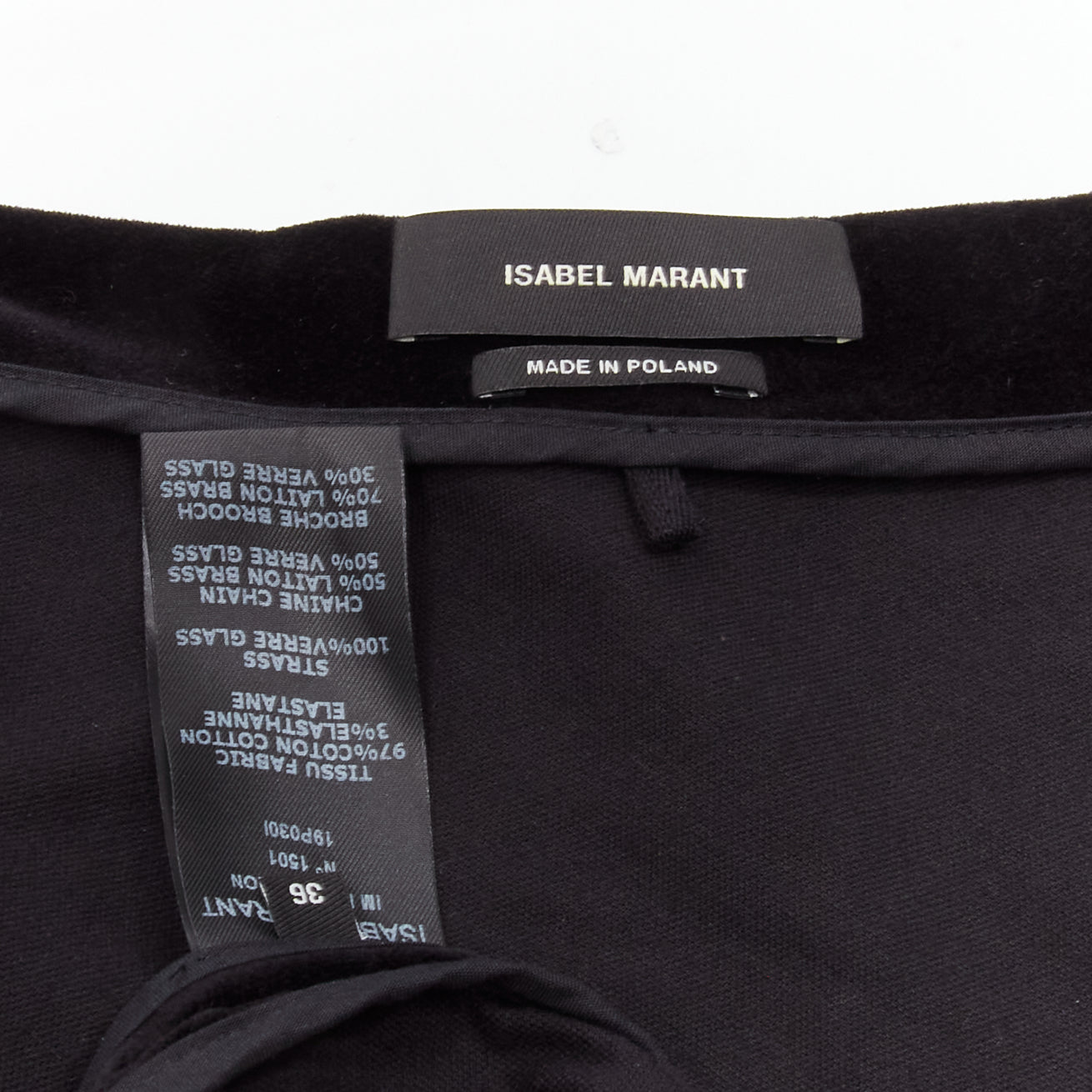 Isabel Marant Crystal Velvet Top - Image 10