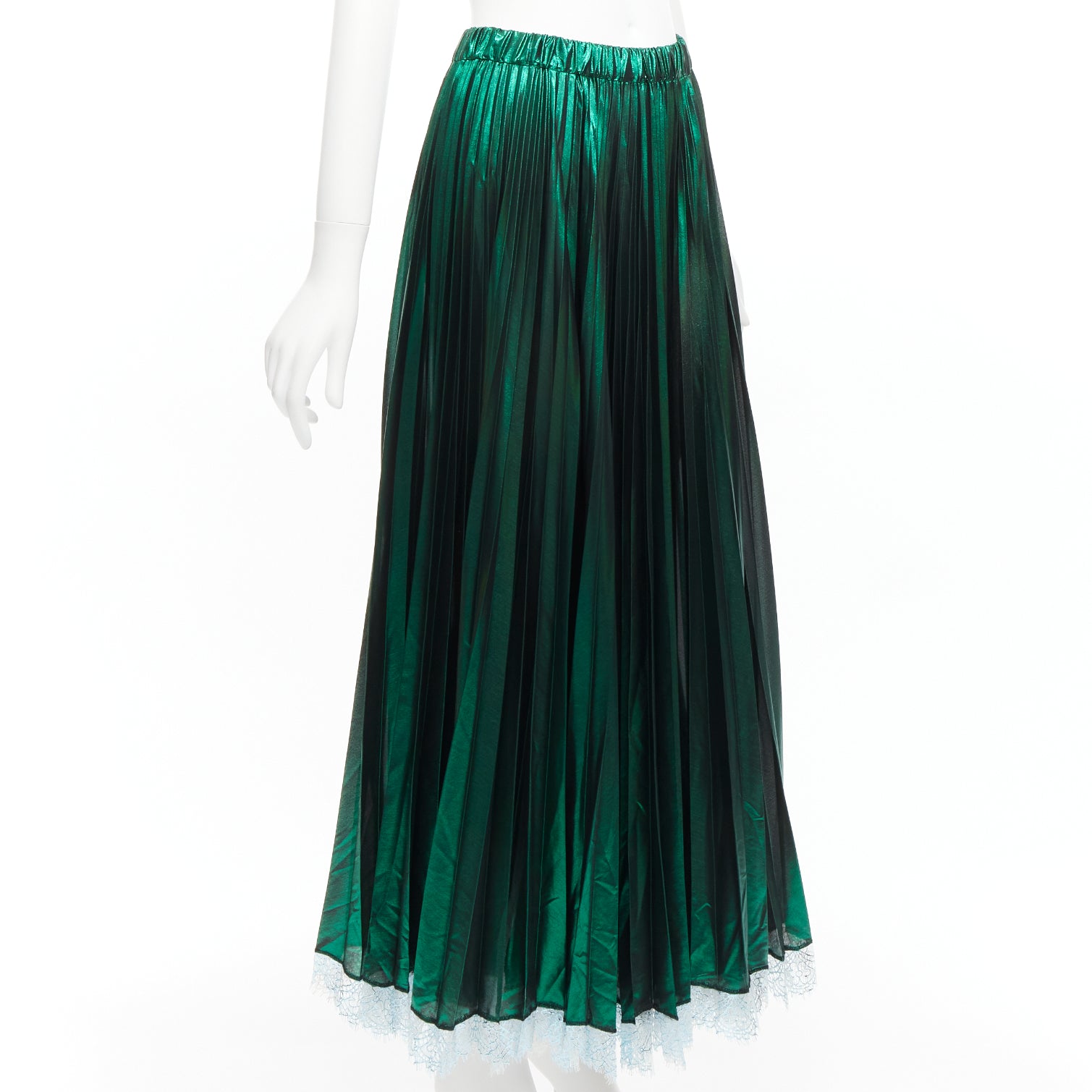 Anais Jourden Lurex Pleated Skirt - Image 6