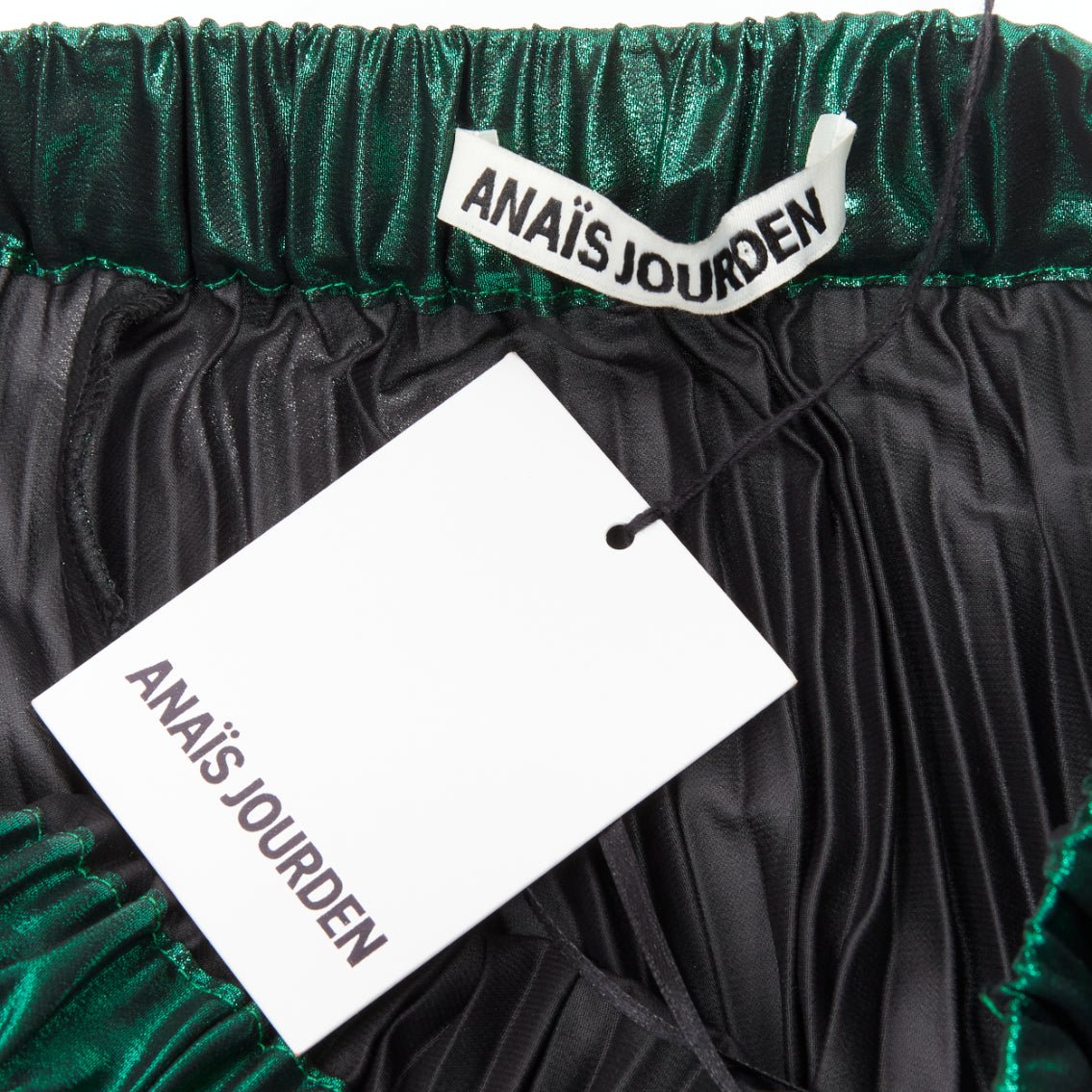 Anais Jourden Lurex Pleated Skirt - Image 11