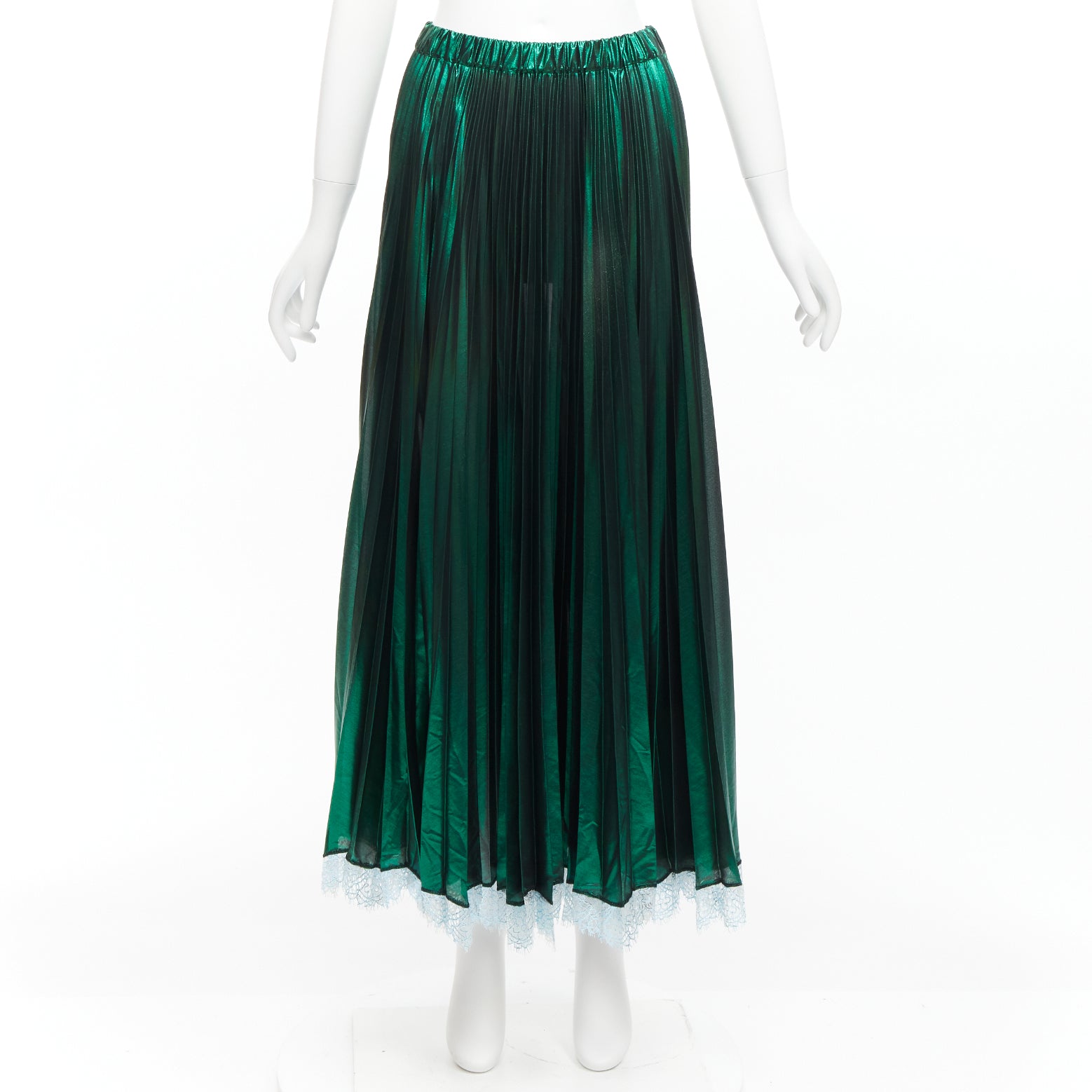 Anais Jourden Lurex Pleated Skirt - Image 12