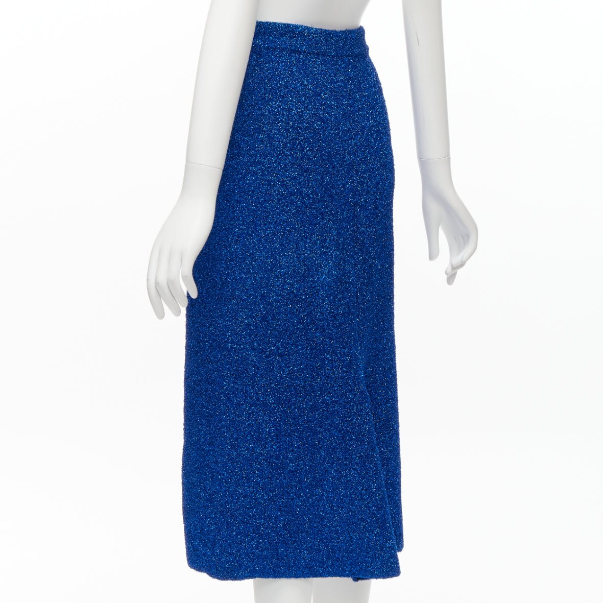 Balenciaga Metallic High Low Skirt - Detail 1