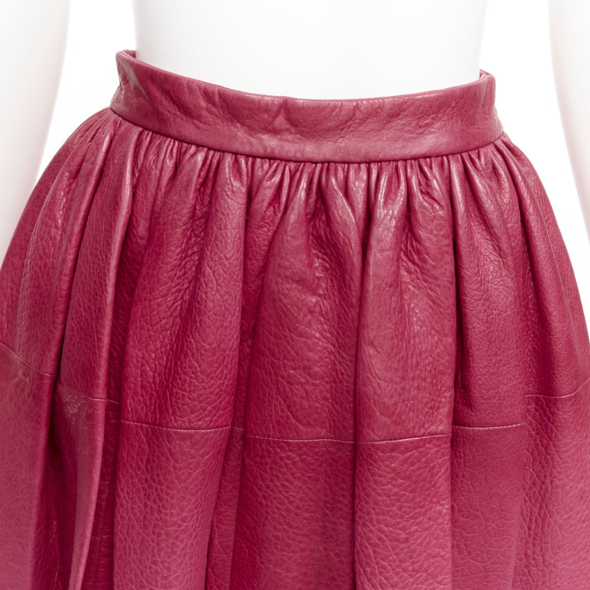 Miu Miu Lambskin Panel Skirt - Detail 2