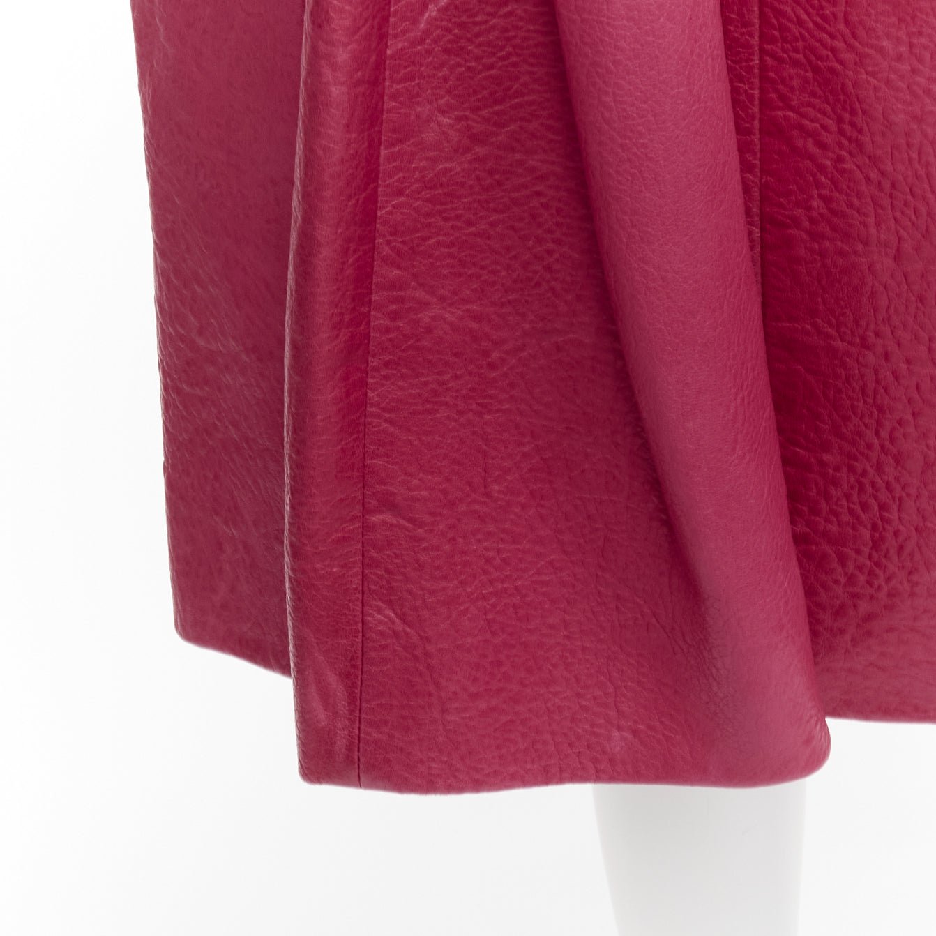 Miu Miu Lambskin Panel Skirt - Image 10