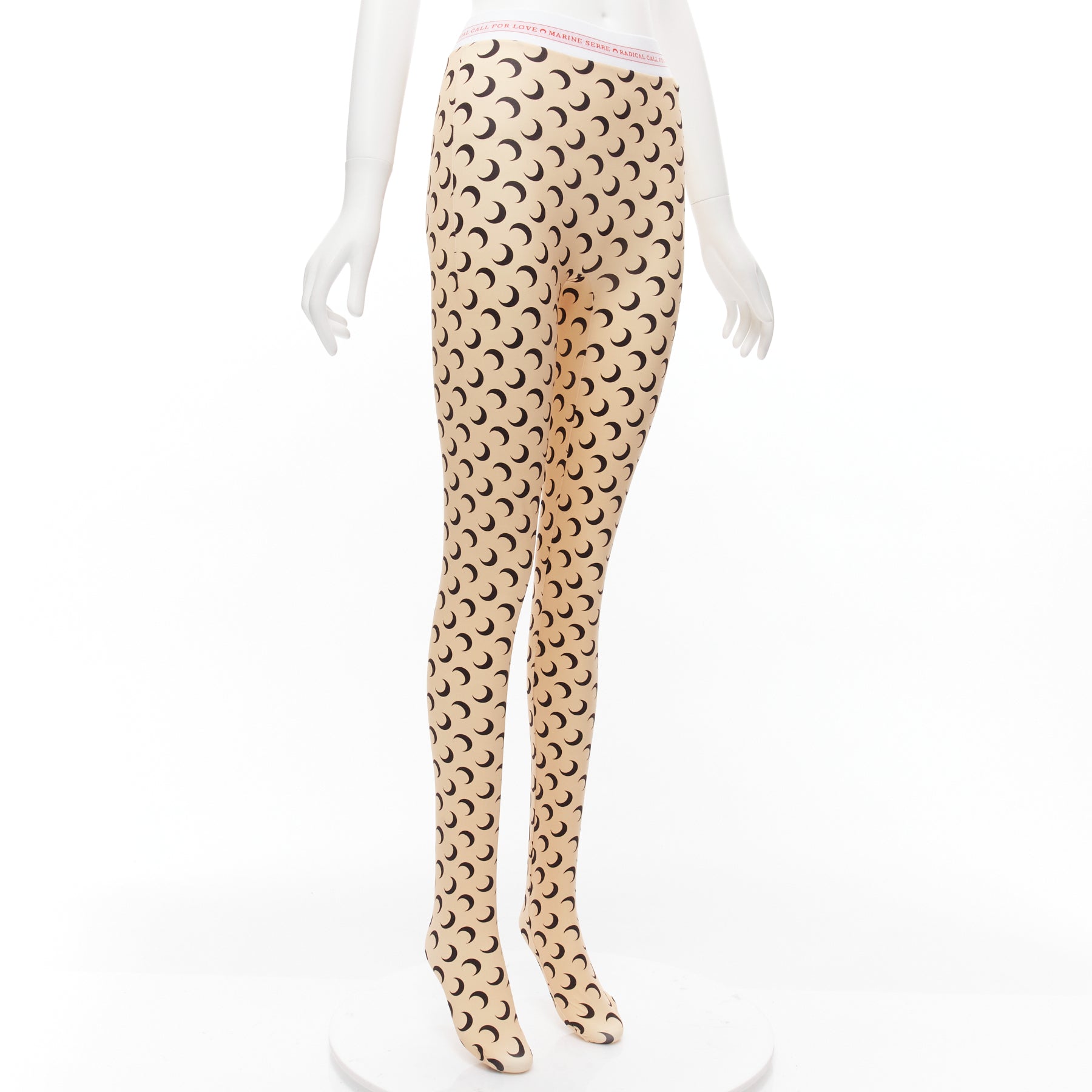 Marine Serre Crescent Moon Tights - Image 6