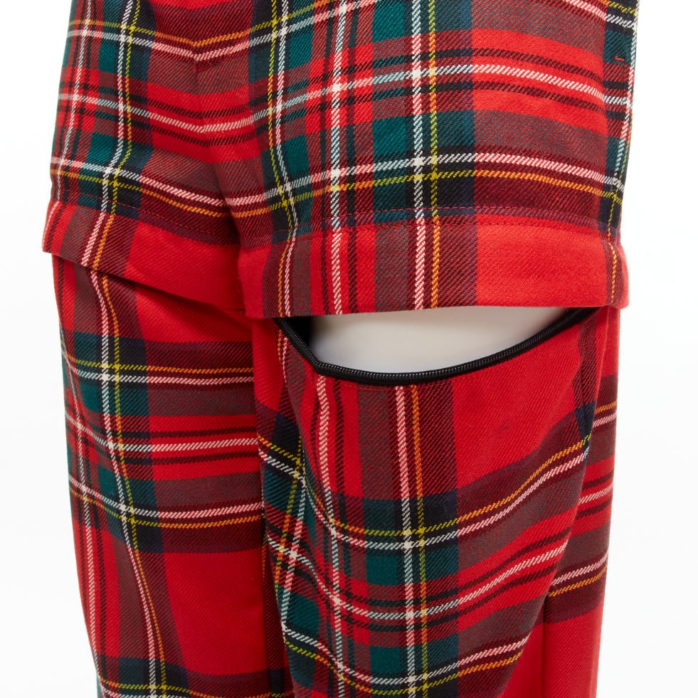 Balenciaga Punk Zipper Pants - Back view