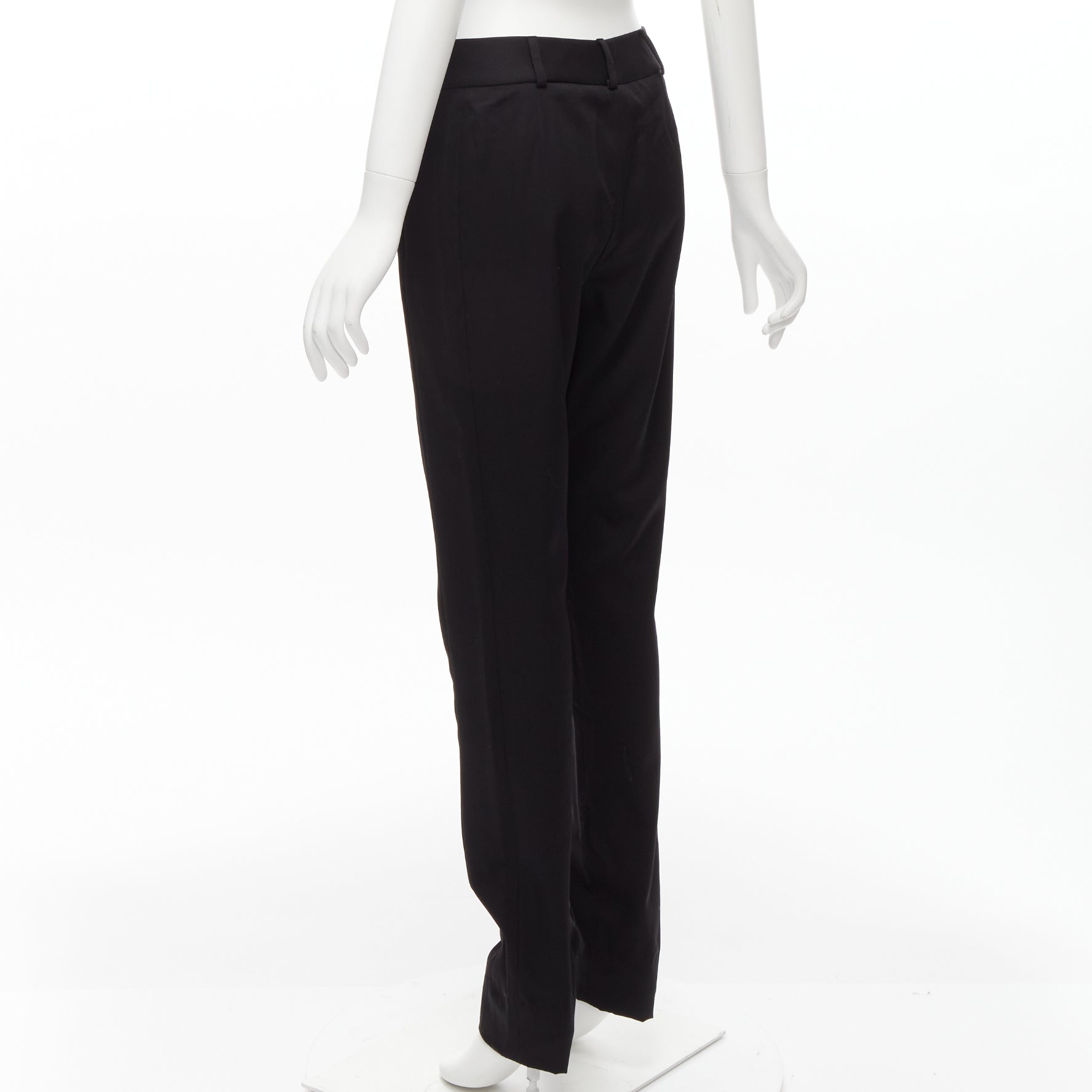 Saint Laurent Wool Pleat Trousers - Detail 1