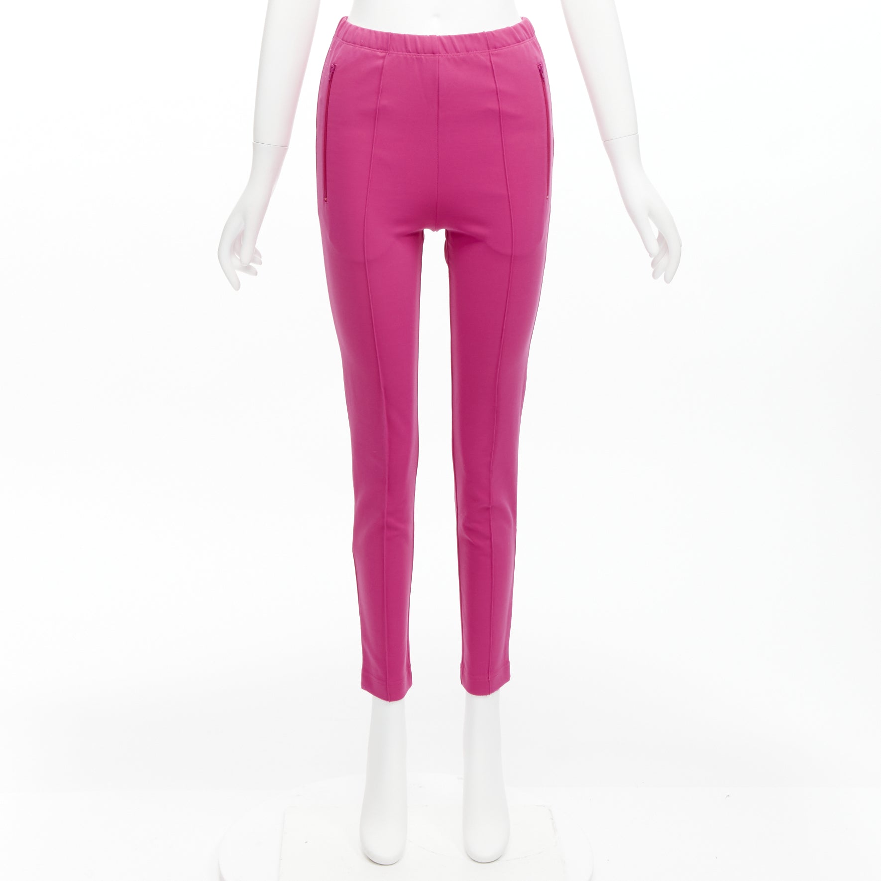 Balenciaga Pink Zip Joggers - Image 12