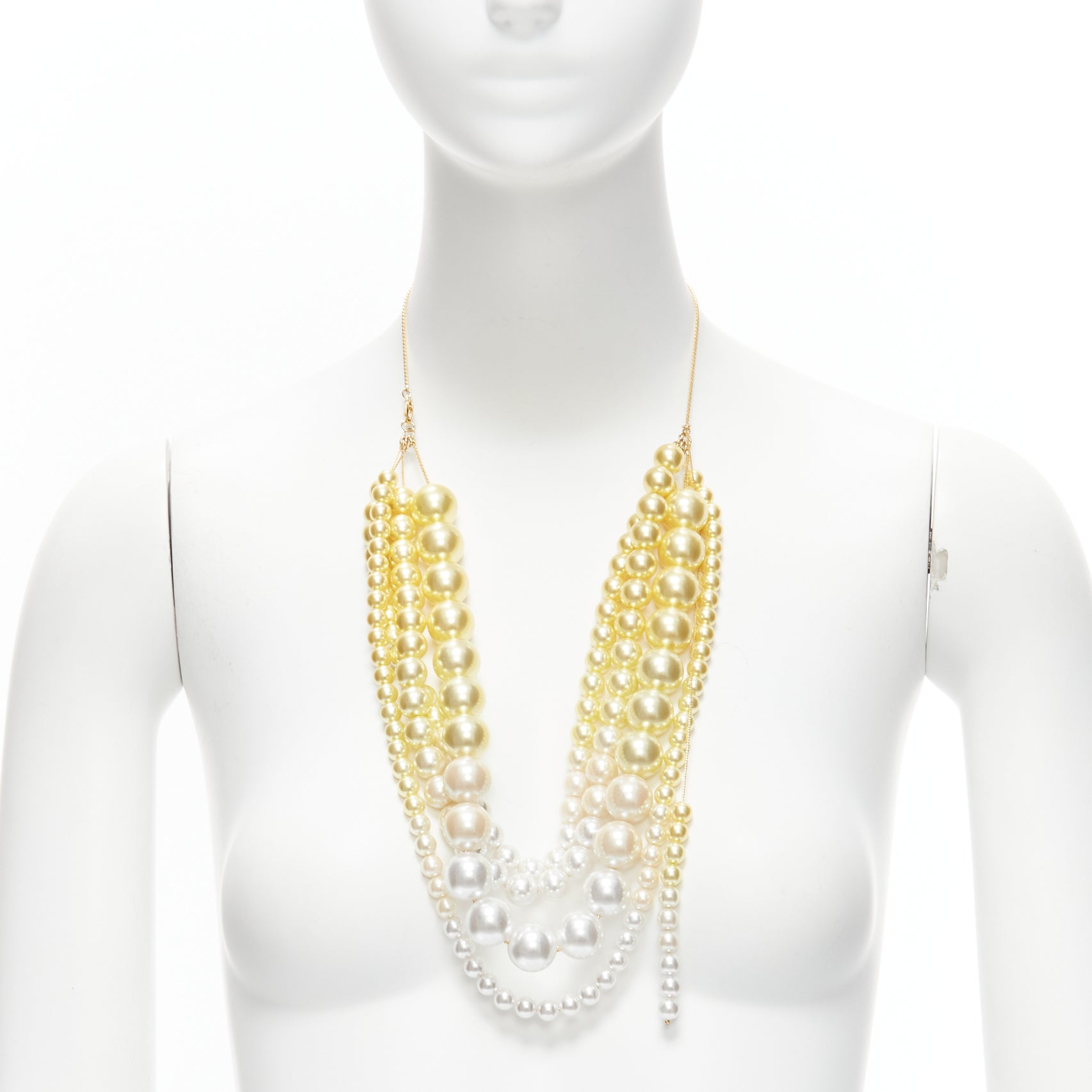 Toga Archives Ombre Pearl Necklace