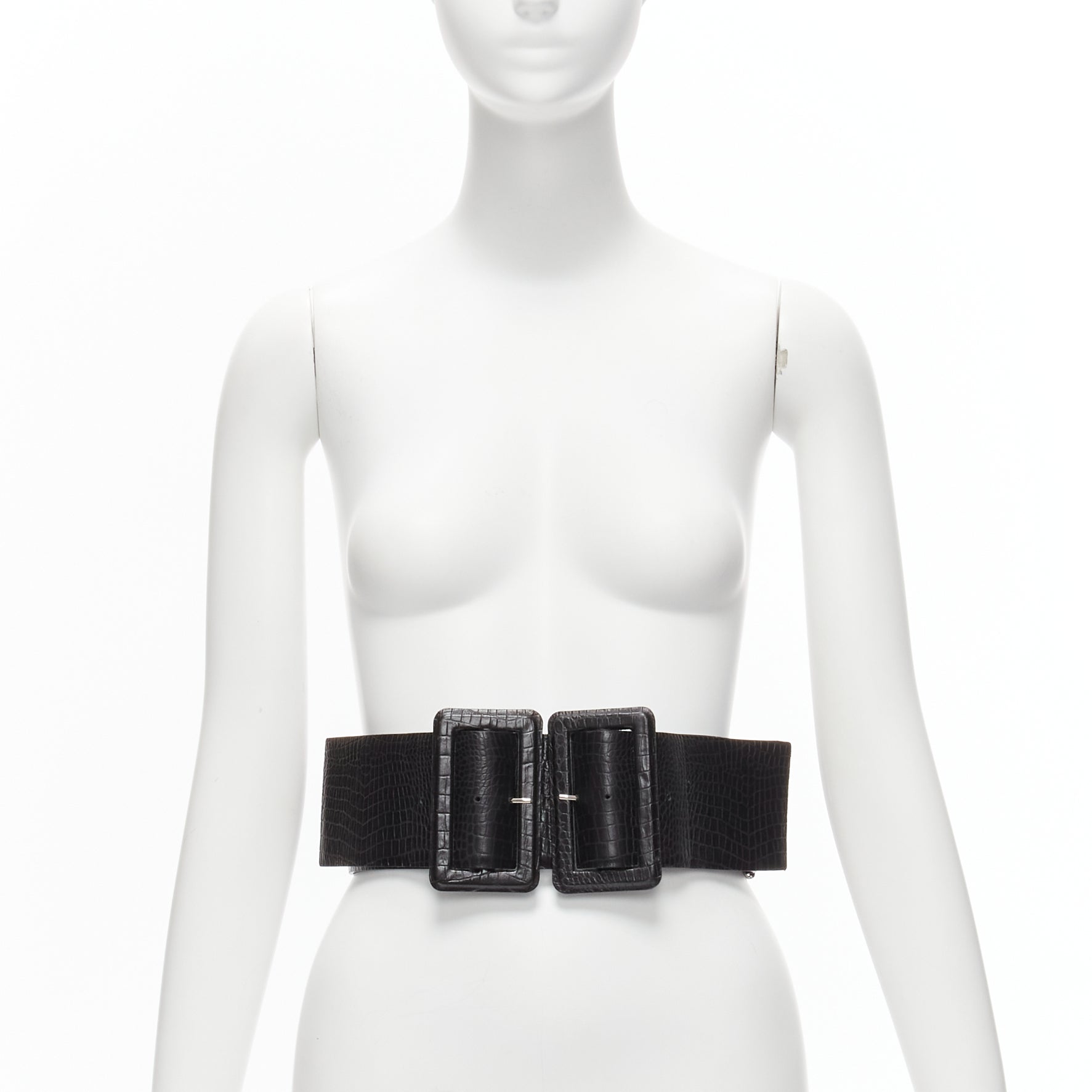 Toga Archives Patent Peplum Corset Belt