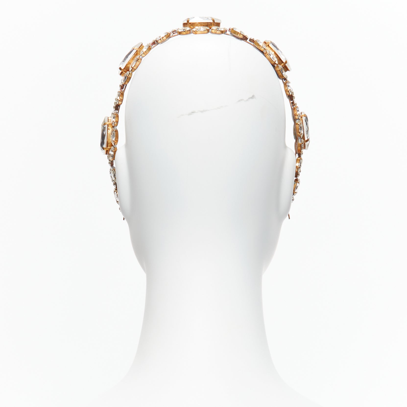 Meadham Kirchhoff Crystal Pearl Headband - Side view