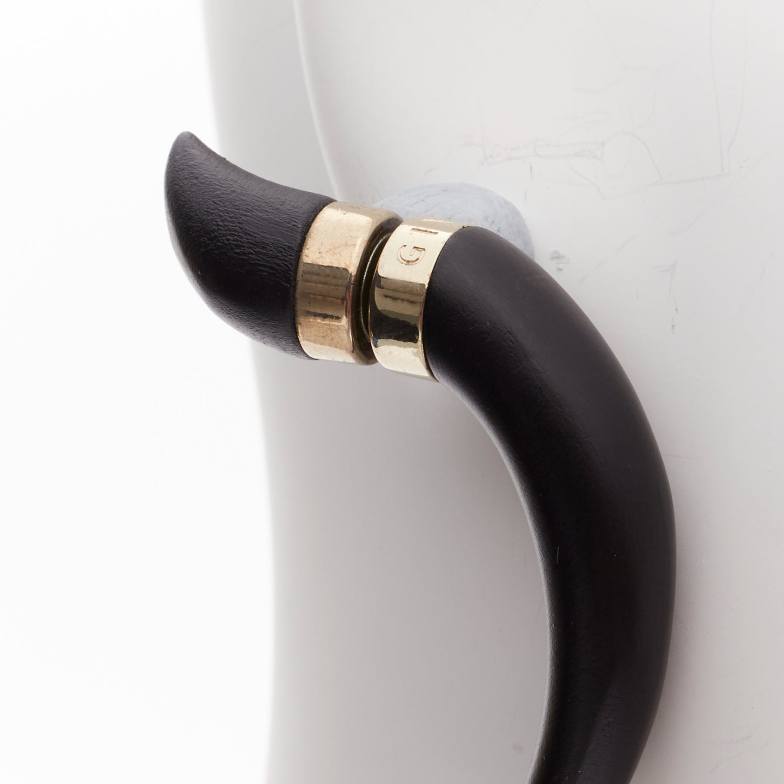 Givenchy Shark Tooth earring - Back view