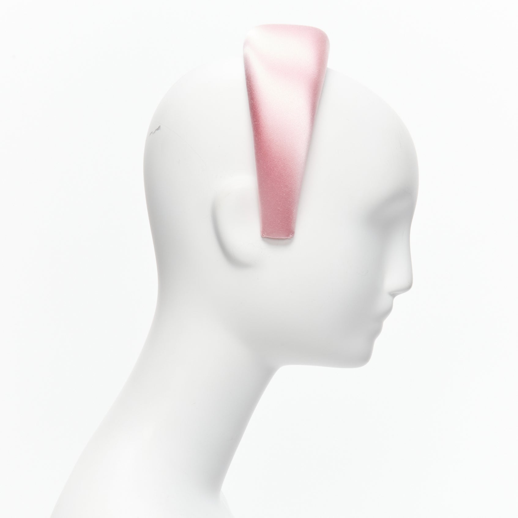 Prada Pink Satin Headband - 4