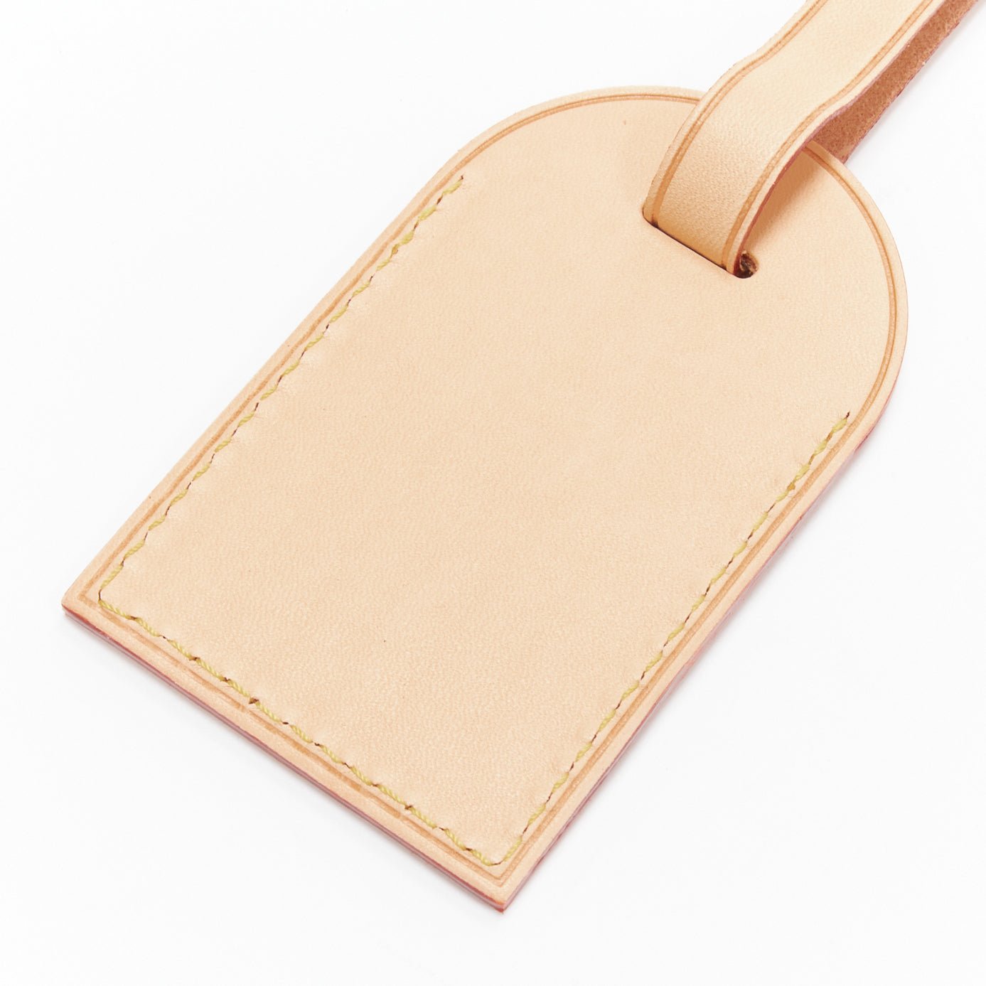 Louis Vuitton Gold Luggage Tag - Back view