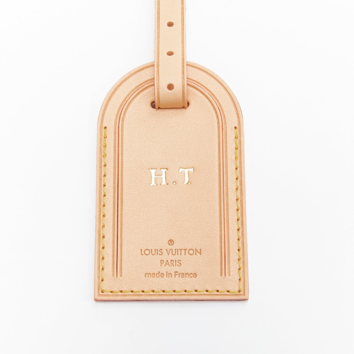 Louis Vuitton Gold Luggage Tag - Image 6
