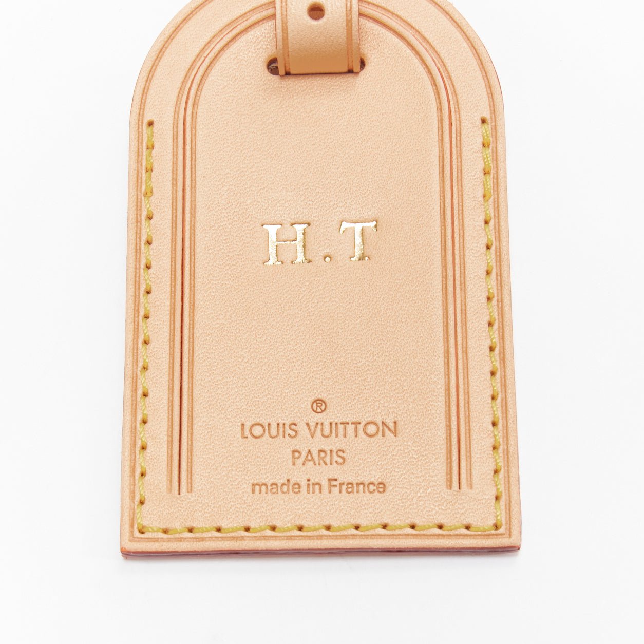 Louis Vuitton Gold Luggage Tag - 4