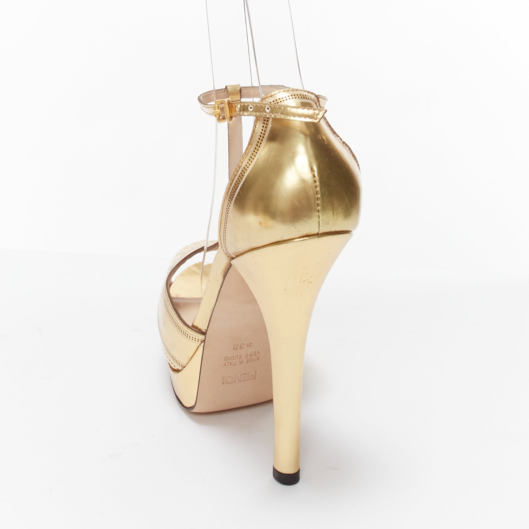 Fendi Flo T-Strap Platforms - Image 10