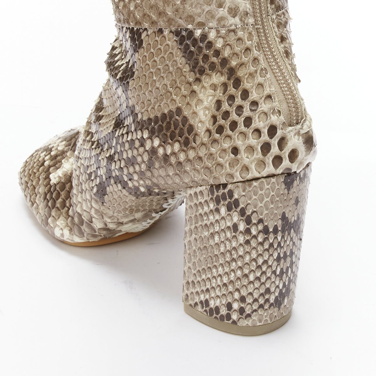 Junya Watanabe Scaled Leather Toe Boots - Image 10