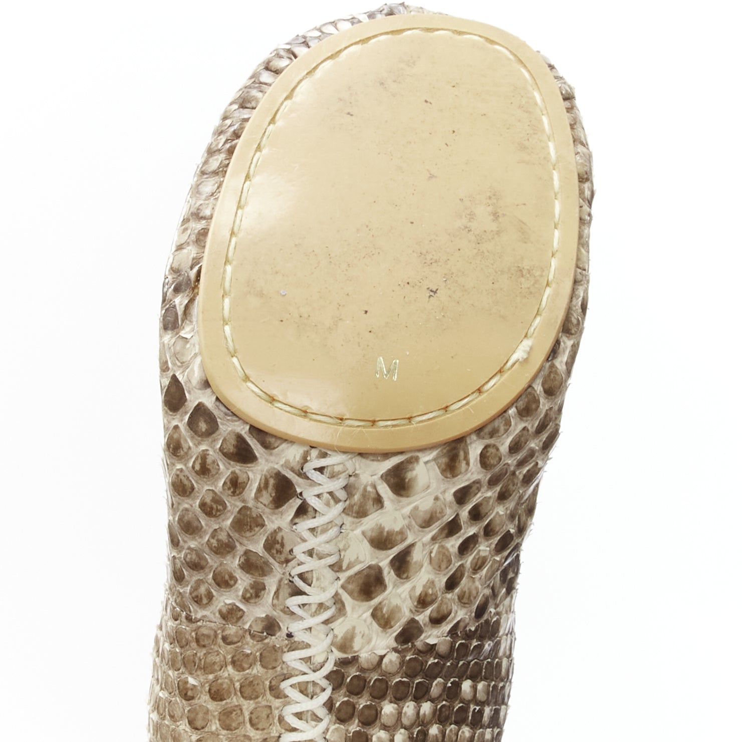 Junya Watanabe Scaled Leather Toe Boots - Image 12