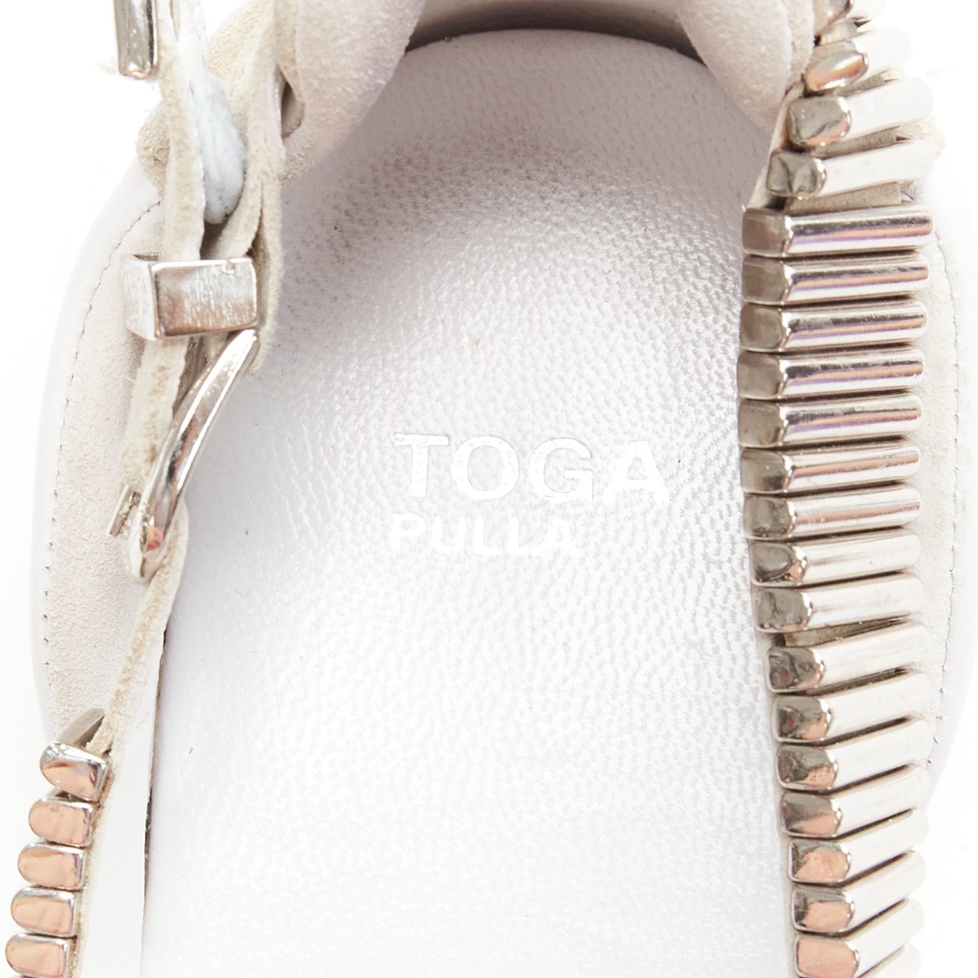 Toga Archives Metal Plate Sandals - Image 11