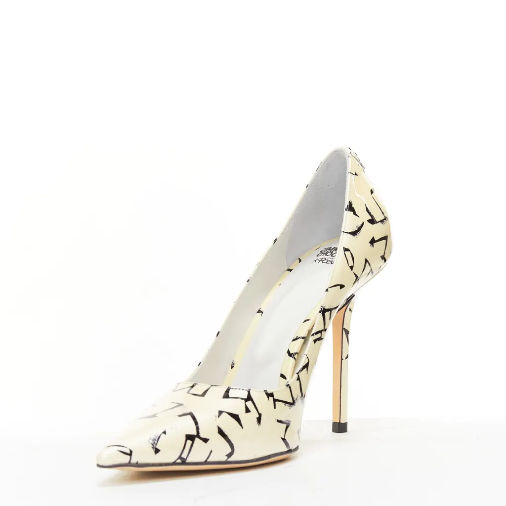 Jimmy Choo Poggy Beige Leather Never worn - Model View