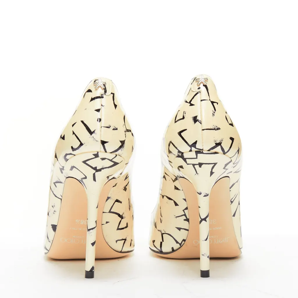 Jimmy Choo Poggy Beige Leather Never worn - Box View