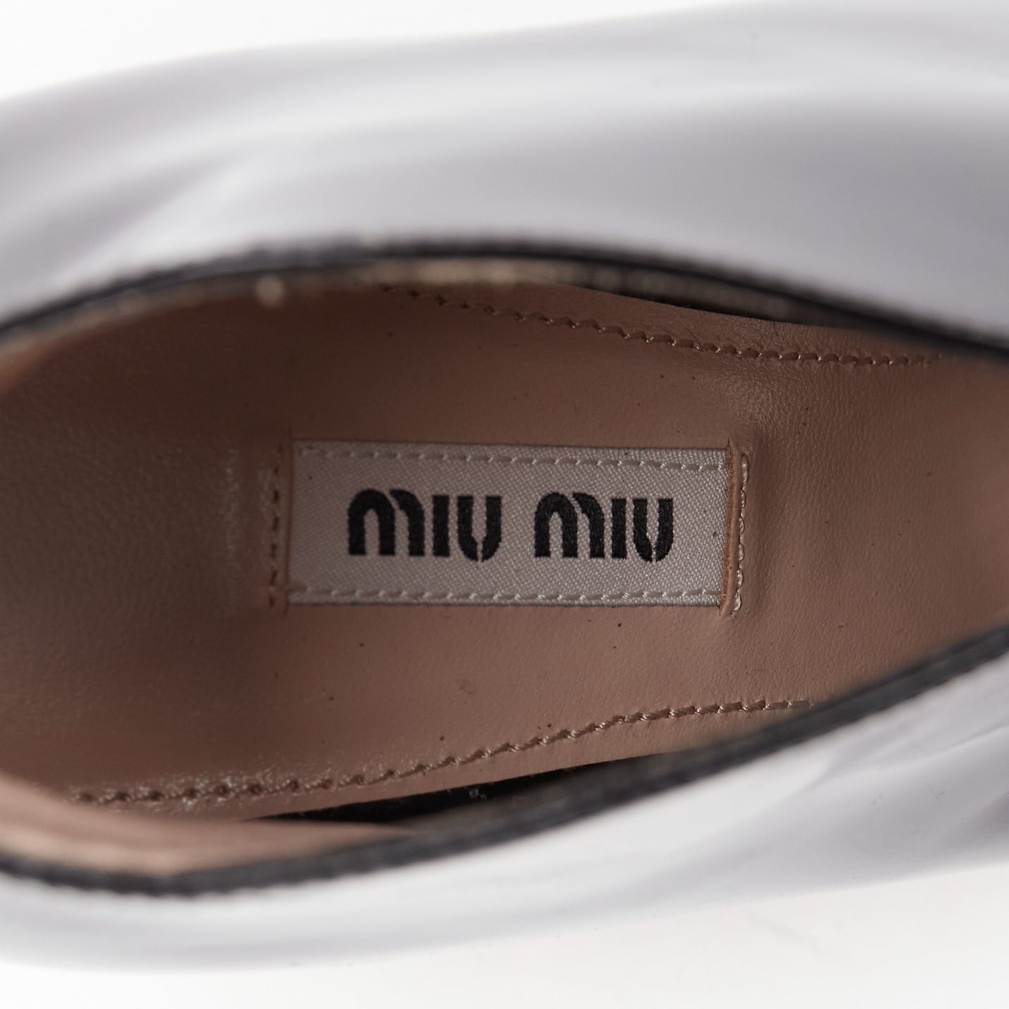 Miu Miu Patent Low Cut Booties - Image 11