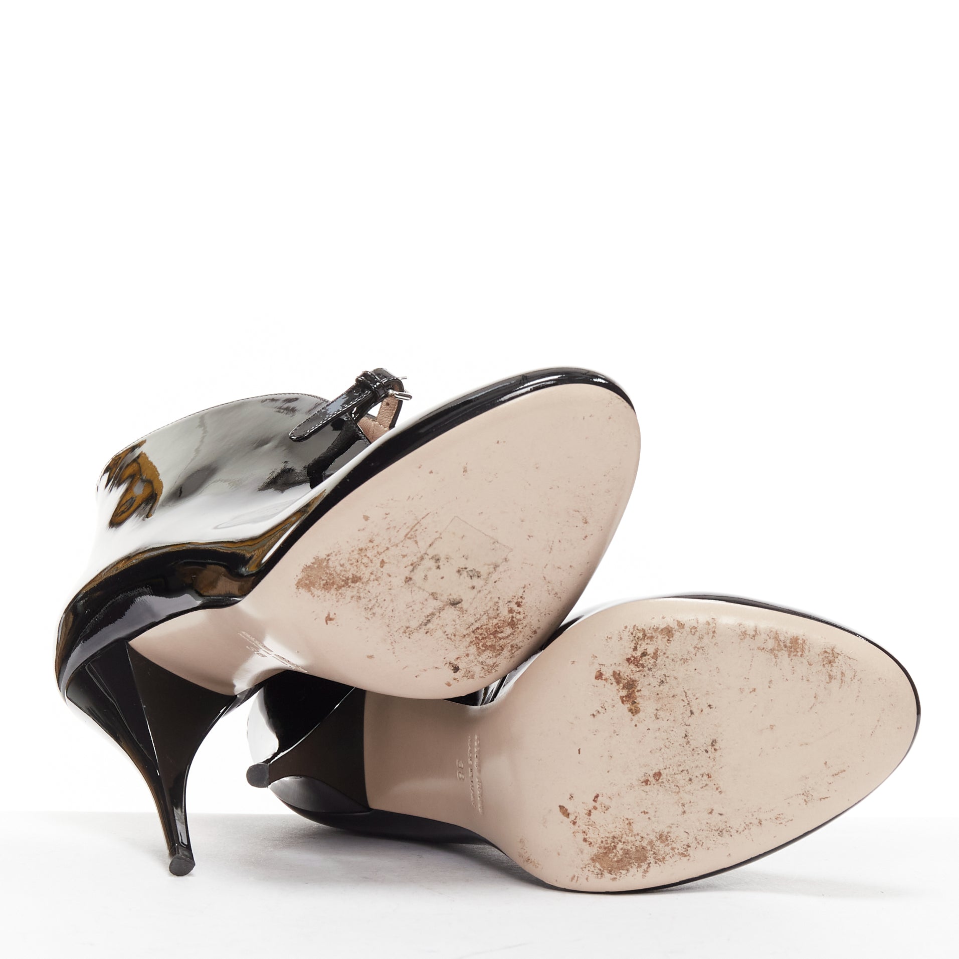 Miu Miu Patent Low Cut Booties - Image 13
