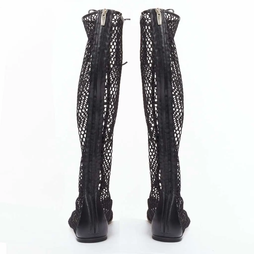 Gianvito Rossi Helena Black Leather Very good - Box View