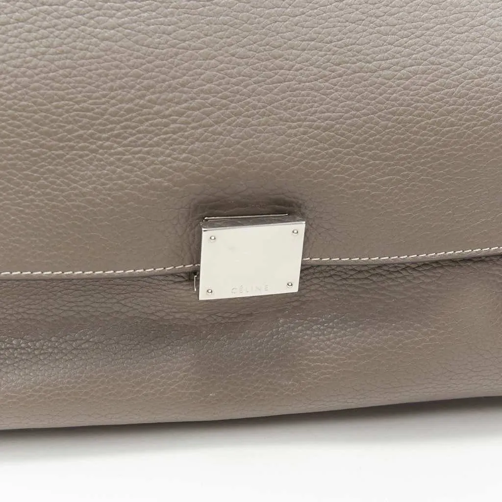Celine Leopard Micro Bag Brown Leather Fair - Back View