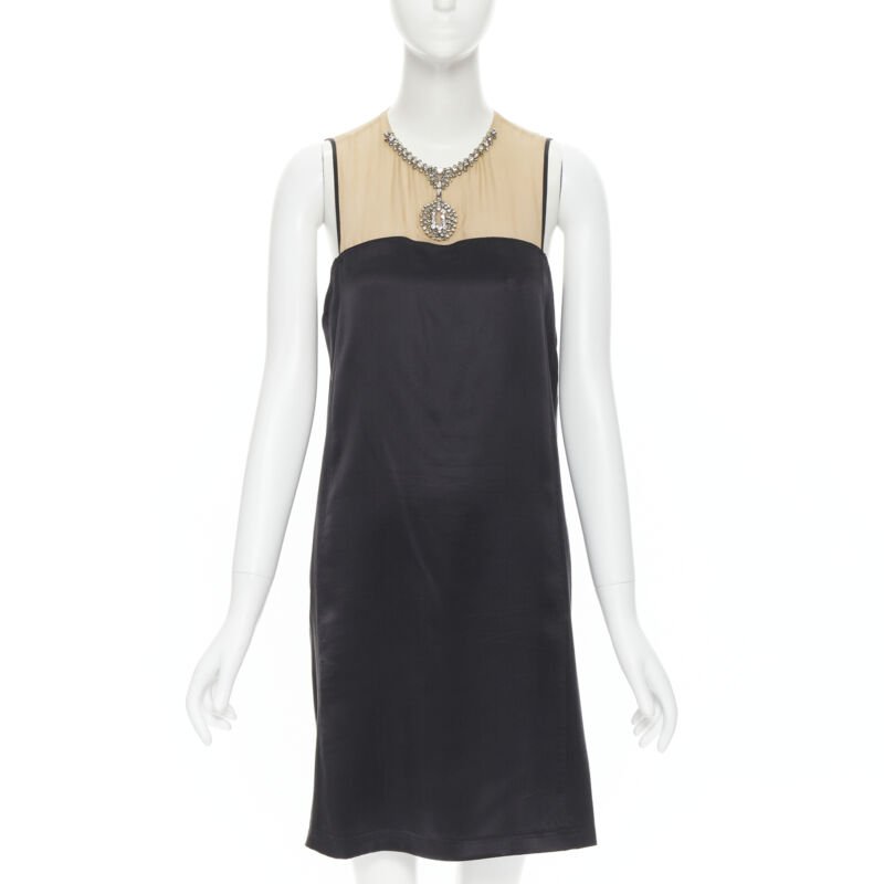 Lanvin Illusion necklace dress
