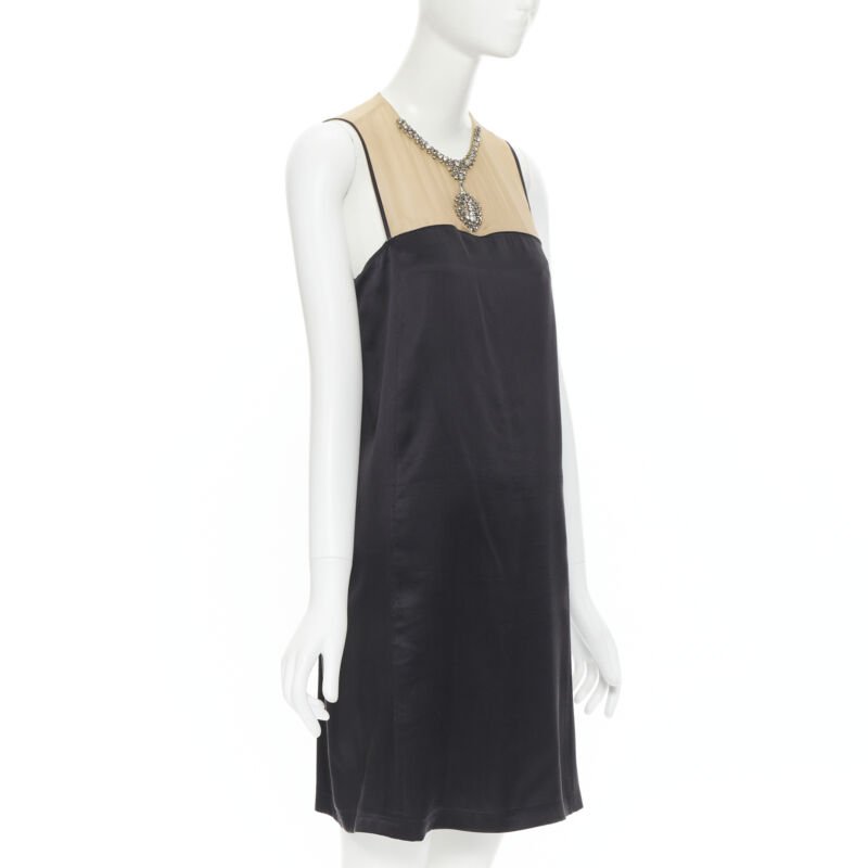 Lanvin Illusion necklace dress - Image 6