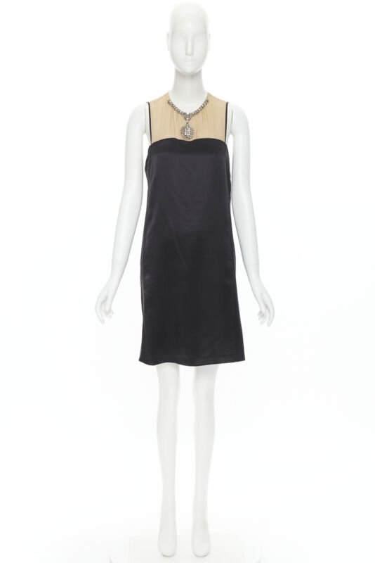 Lanvin Illusion necklace dress - Image 12