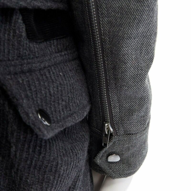 Undercover Shearling Belted Wool Coat - Image 11