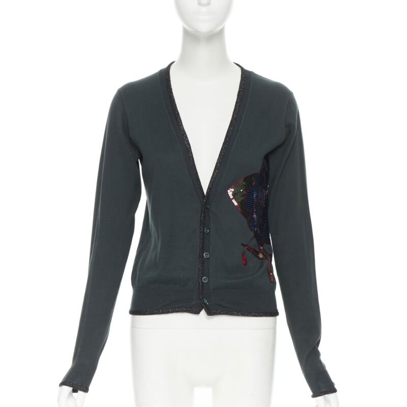 Undercover Floral Patch Cardigan